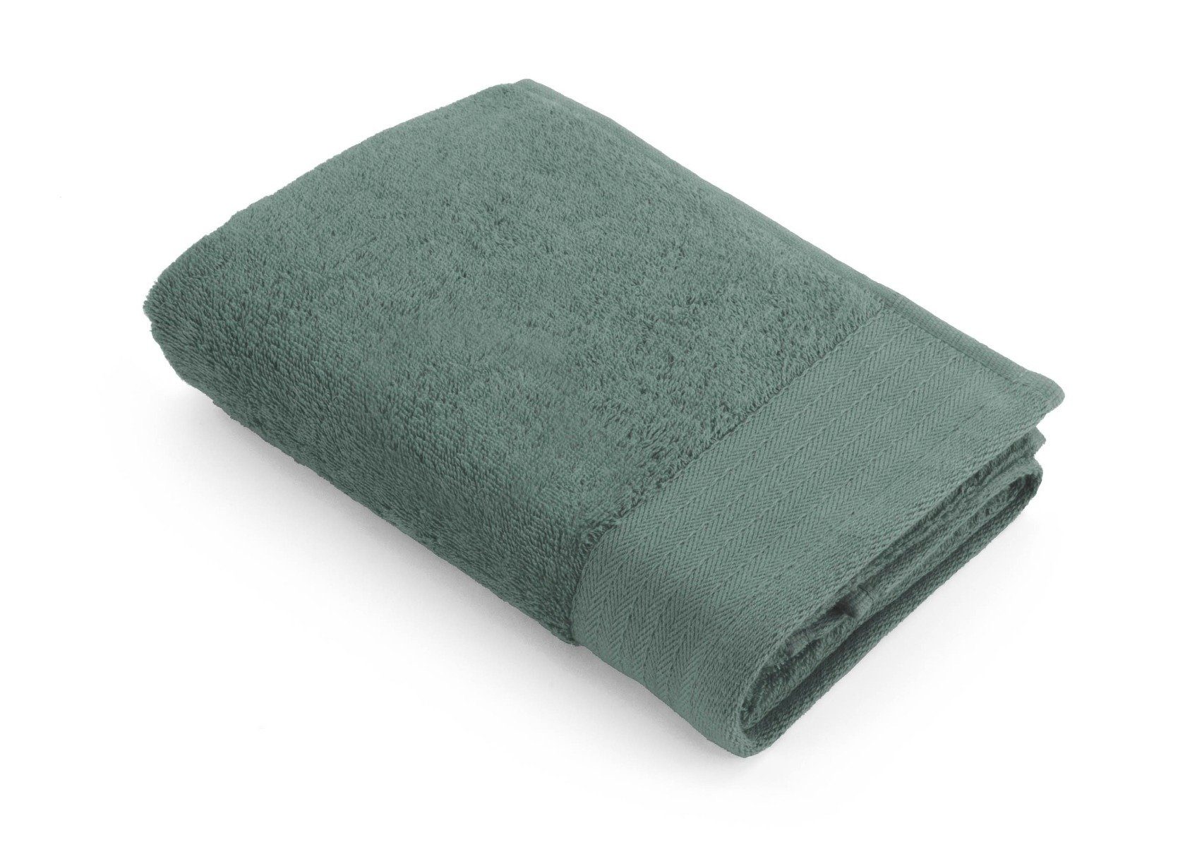 Handtuch 50x100 Walra (1-St) Cotton Badetuch Baumwolle Soft cm, - Armeegrün