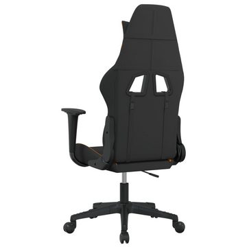 vidaXL Bürostuhl Gaming-Stuhl Schwarz und Orange Stoff