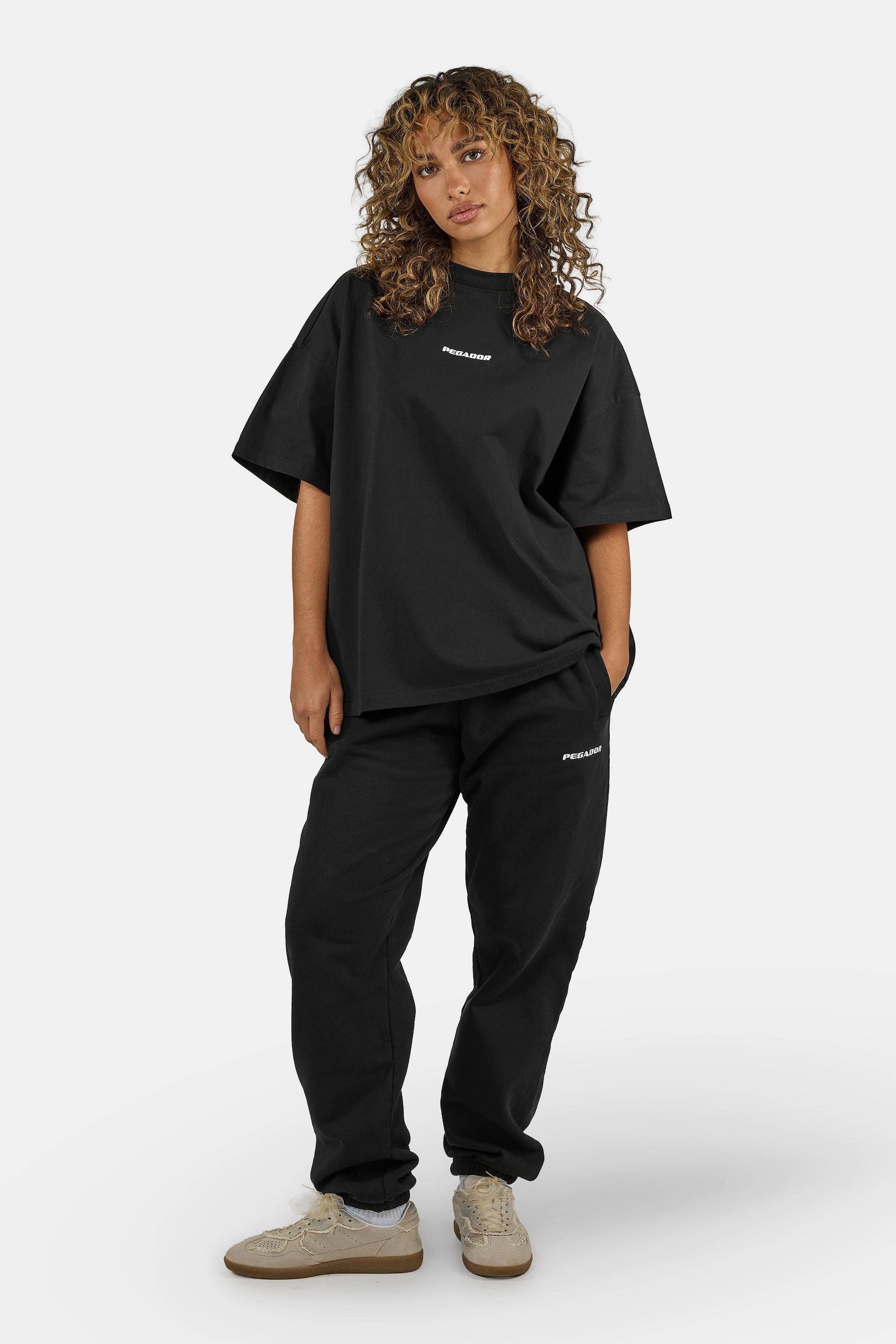 PEGADOR T-Shirt Bracy Heavy Oversized Tee Baumwolle, oversize
