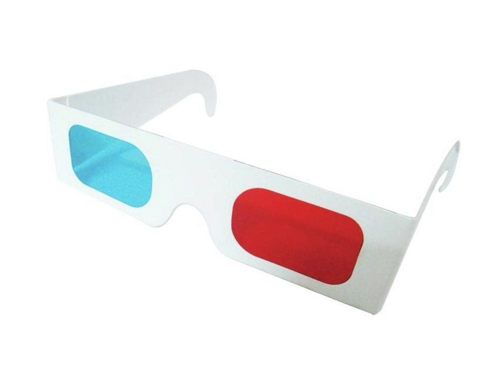 Astromedia Experimentierkasten 3D Brille Rot/ Cyan