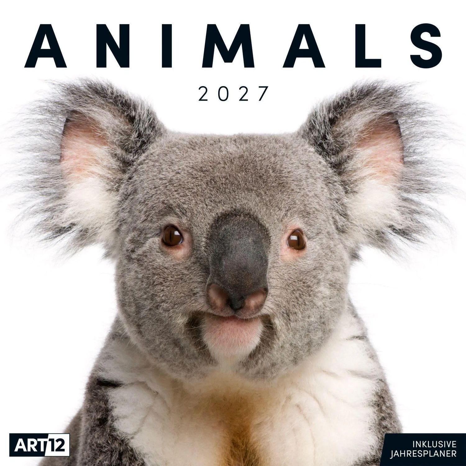 Wandkalender Animals Kalender 2027 - 30x30 - Art12