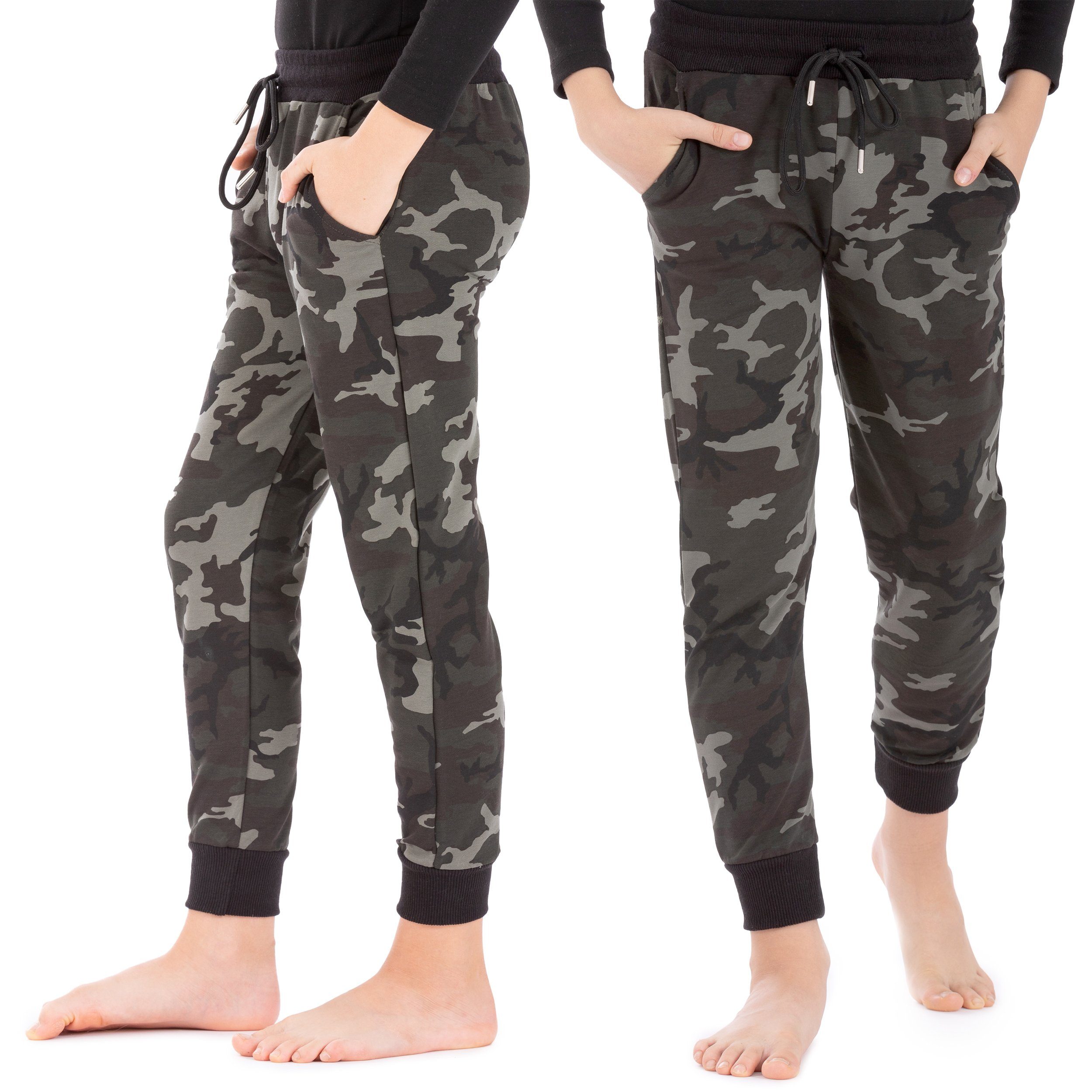 LOREZA Jogginghose »Jungen Mädchen Camouflage Hose Trainingshose Joggi«  (1-tlg) online kaufen | OTTO