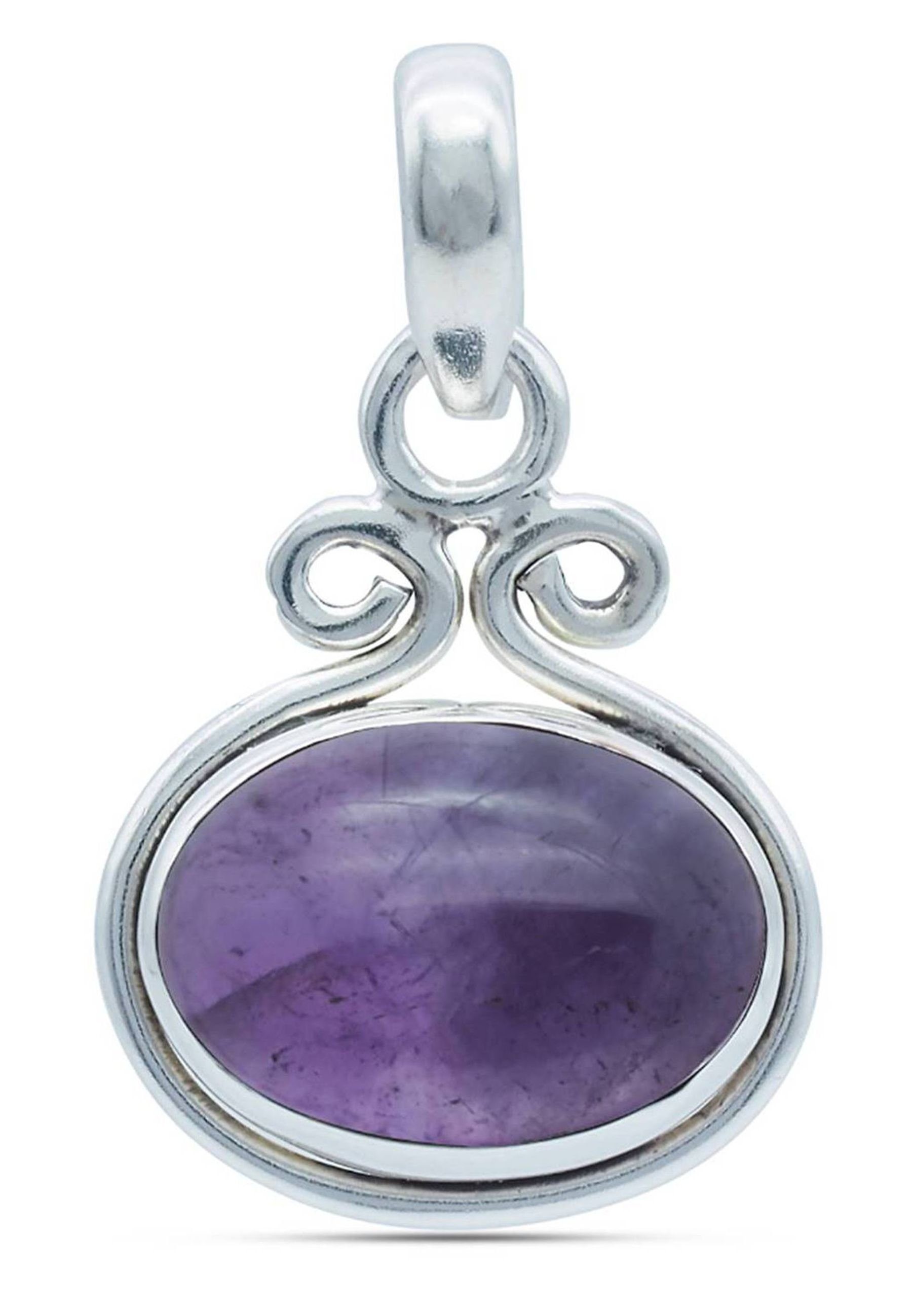 Kettenanhänger mantraroma mit Silber Amethyst 925er