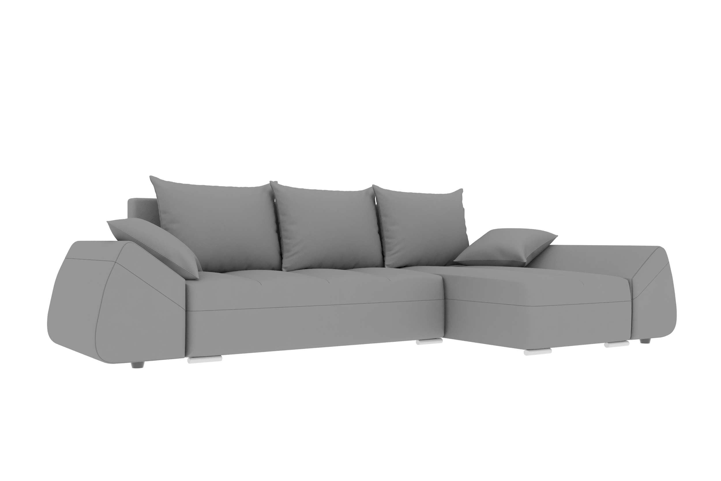 Stylefy Ecksofa Cascade, Sofa, Bettkasten, mit Modern Eckcouch, Sitzkomfort, mit Bettfunktion, L-Form, Design