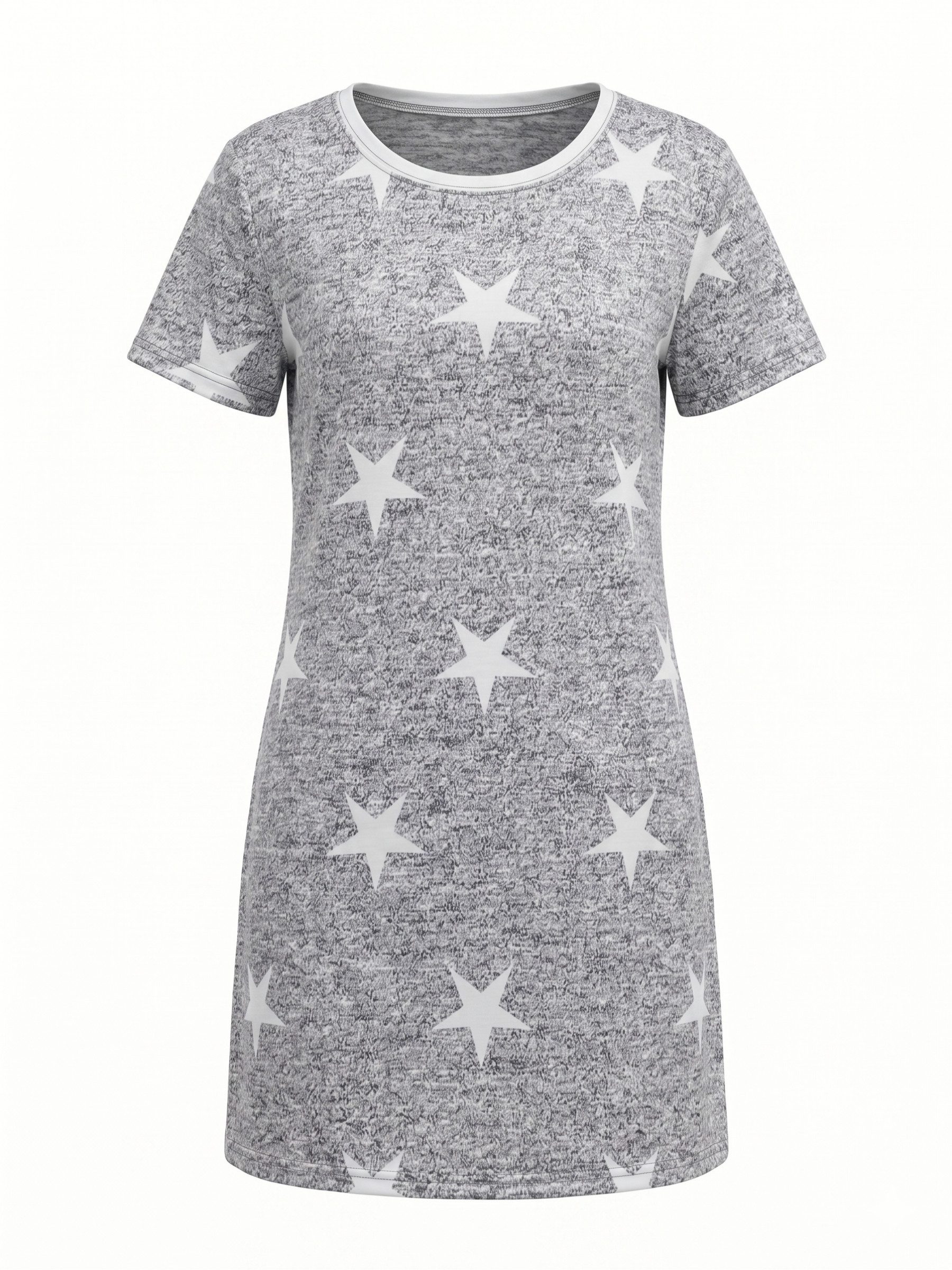 Elegant Love Nachthemd Damen Nachtwäsche – Bequemes Sleepshirt mit Kurzarm für Homewear Loungekleid – Lockeres Wohlfühlshirt für Freizeit & erholsame Nächte – Bild 2 von 5