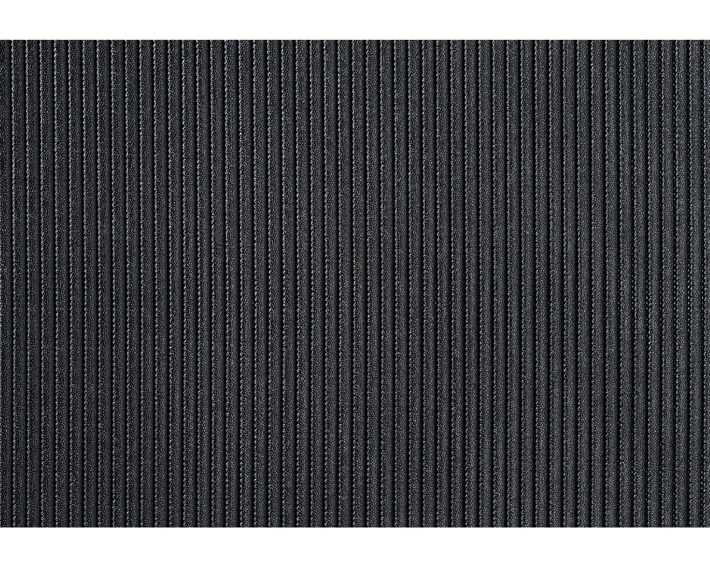 matches21 HOME & HOBBY Badematte Weichschaum Teppich-Läufer rutschfest Vintage schwarz 65 x 100 cm, Höhe 5.5 mm, Kunststoff, Wasserabweisende Antirutsch-Matte als Bad-Teppich Küchen-Läufer