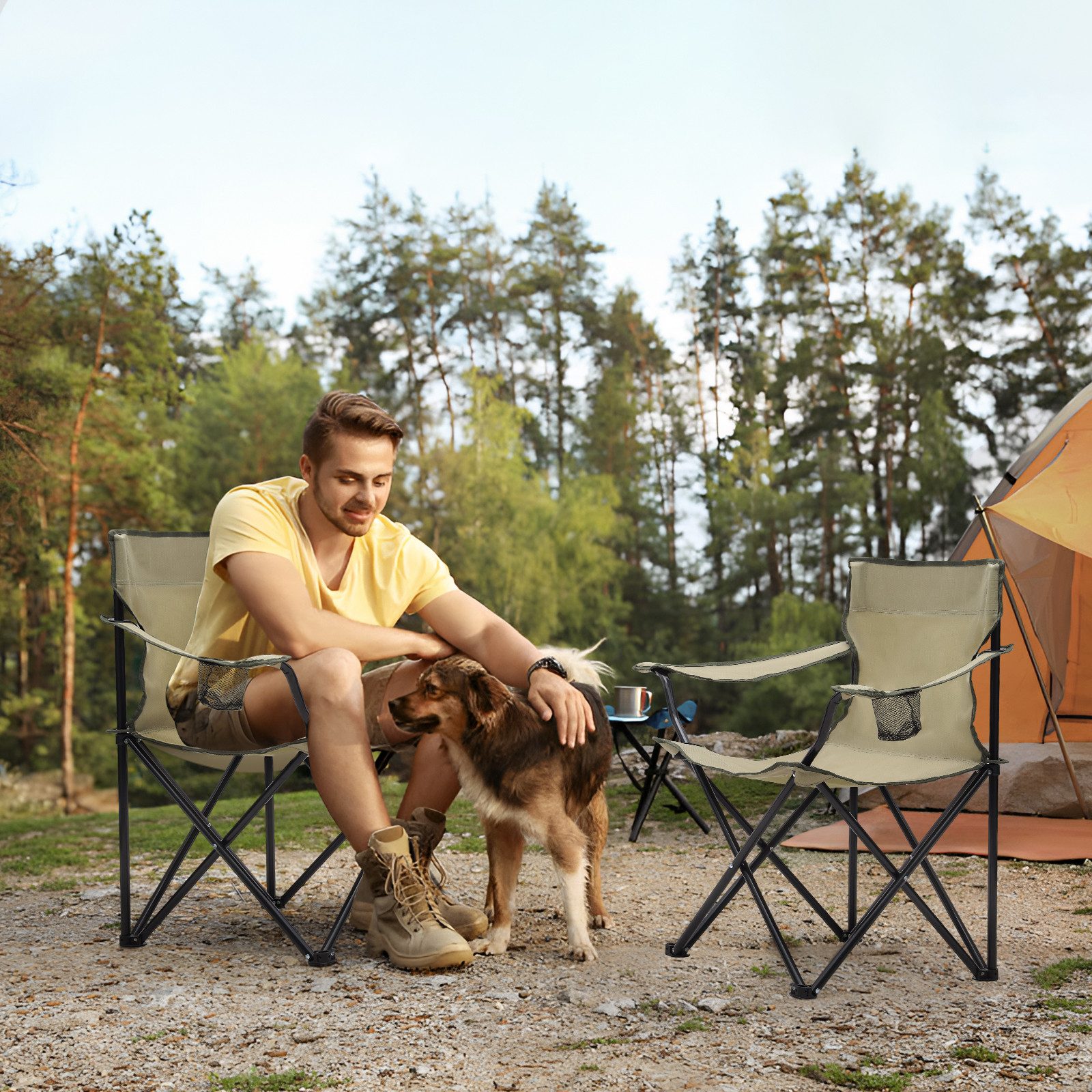 SUNULA Campingstuhl Faltbar Anglerstuhl Ultraleicht Faltstuhl günstig online kaufen