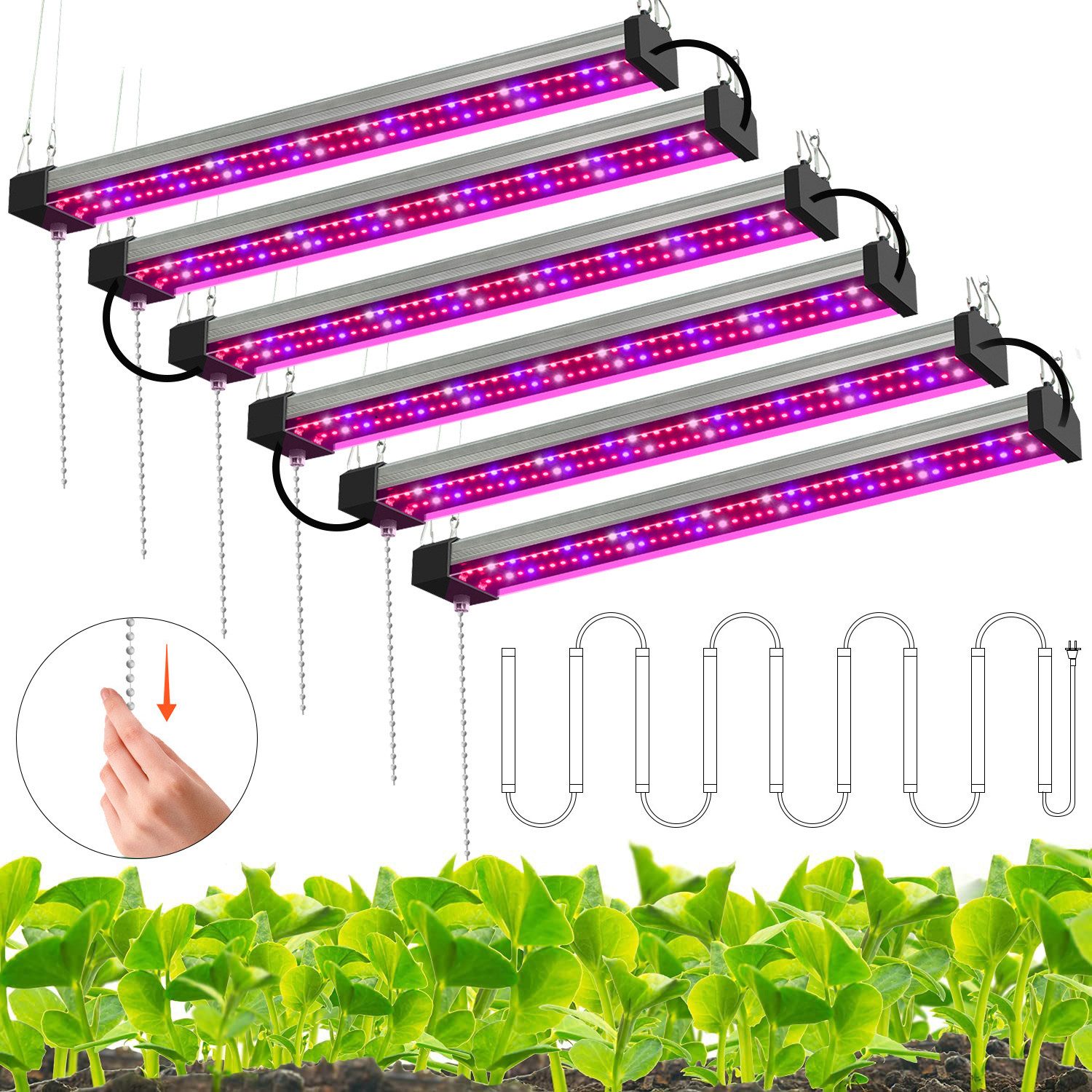 Merry 2024 Pflanzenlampe Pflanzenleuchte LED Grow Lampe,Vollspektrum Pflanz günstig online kaufen