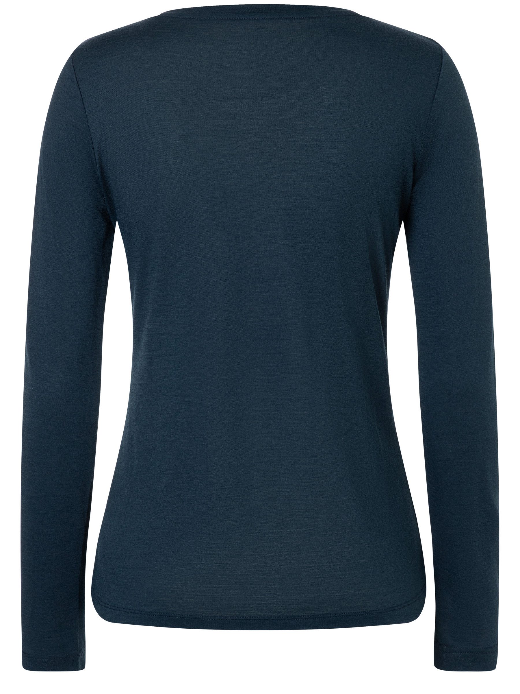 SUPER.NATURAL Sweatshirt für Damen, Merino KRYSSEDE SKI Ski Motiv, casual