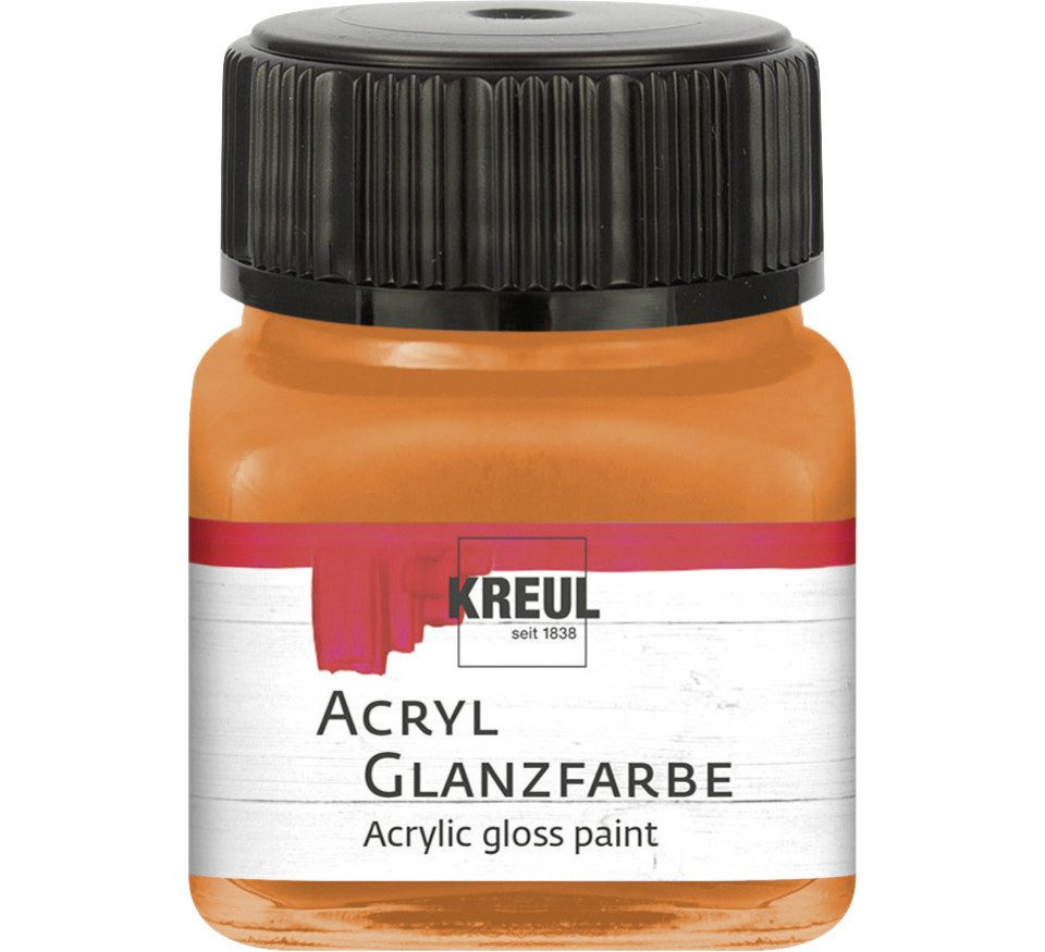 Kreul Künstlerstift Kreul Acryl Glanzfarbe orange 20 ml