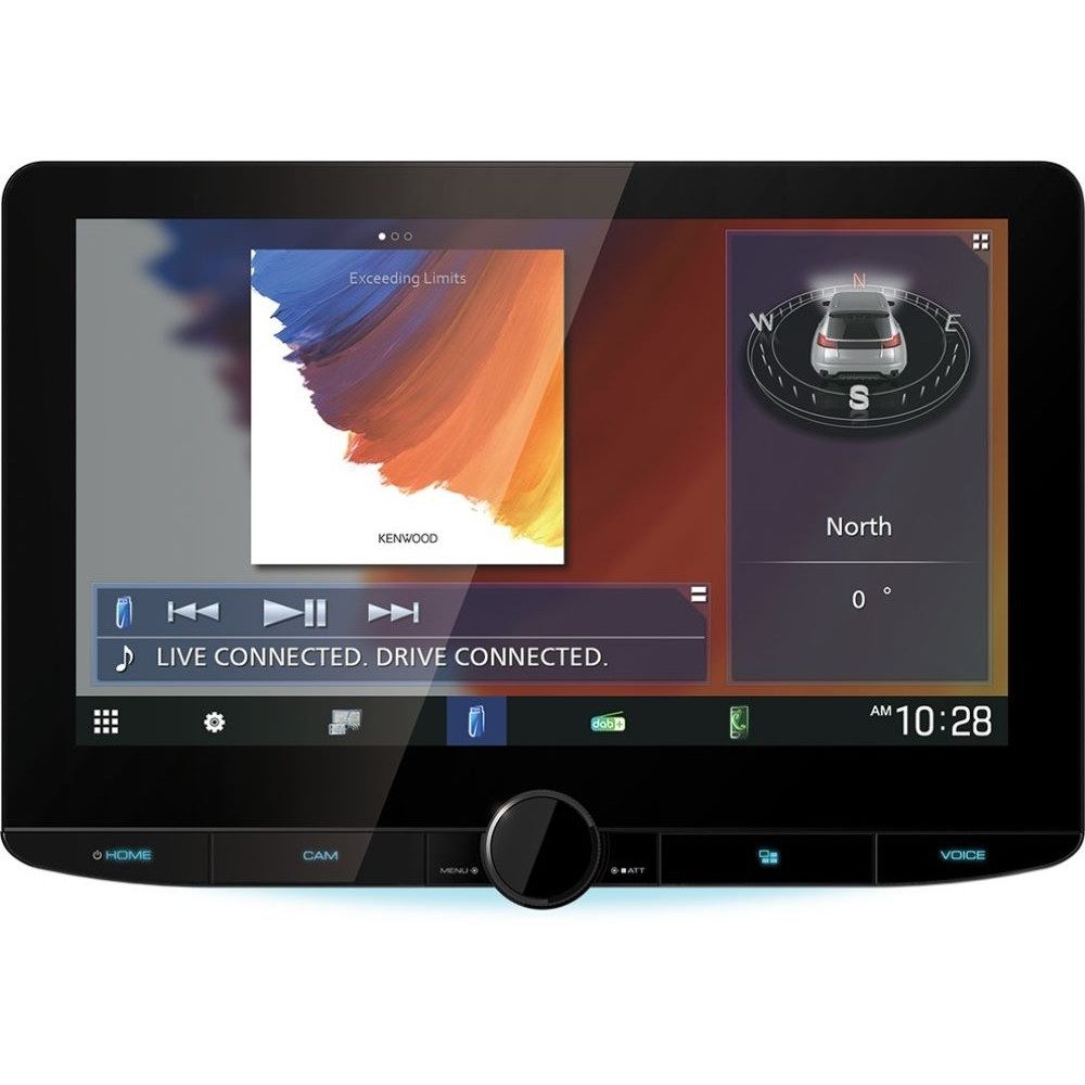 Kenwood DMX9720XDS - Moniceiver - schwarz Autoradio