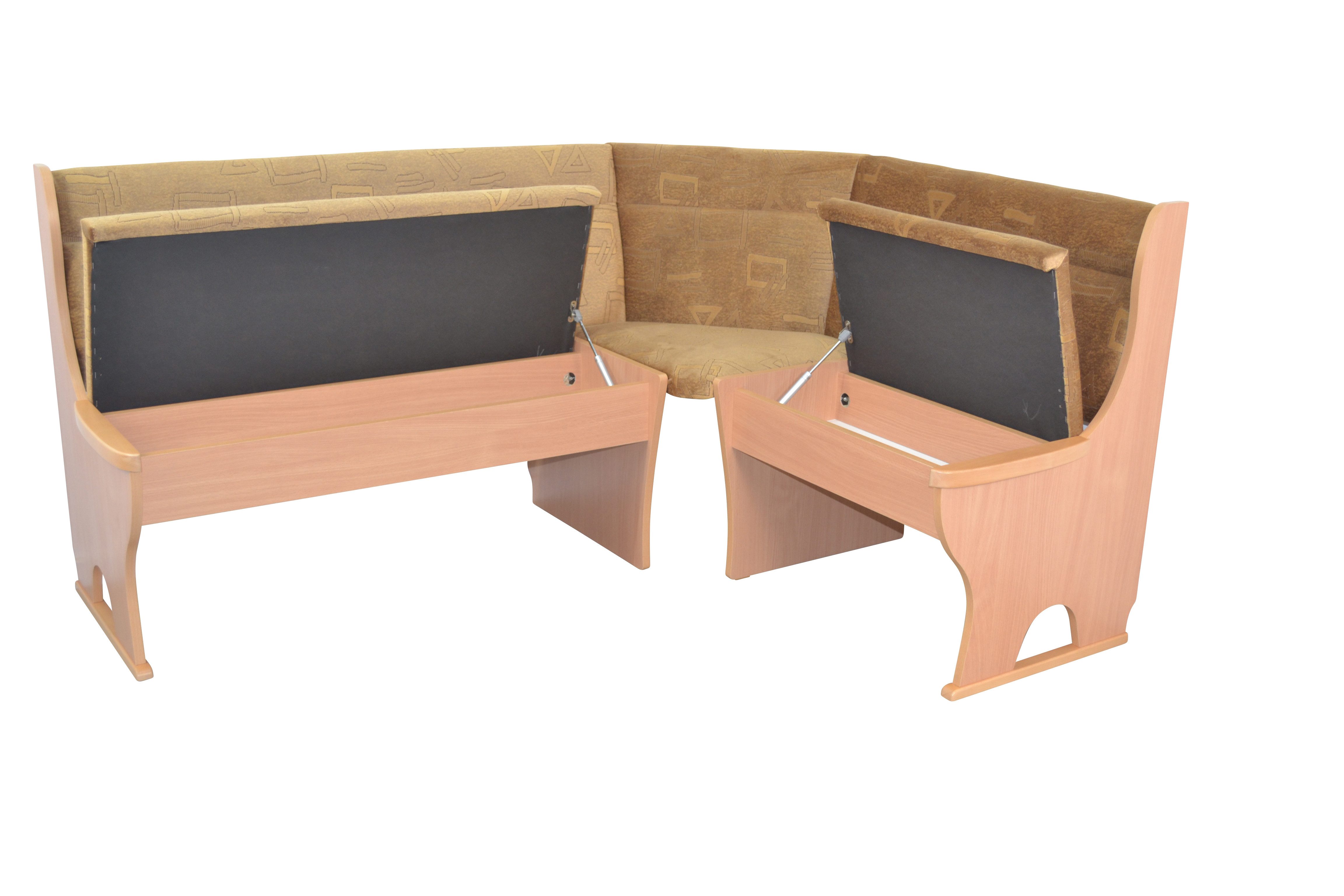 moebel-direkt-online Eckbank Truheneckbank 165x125 cm Stellmaß