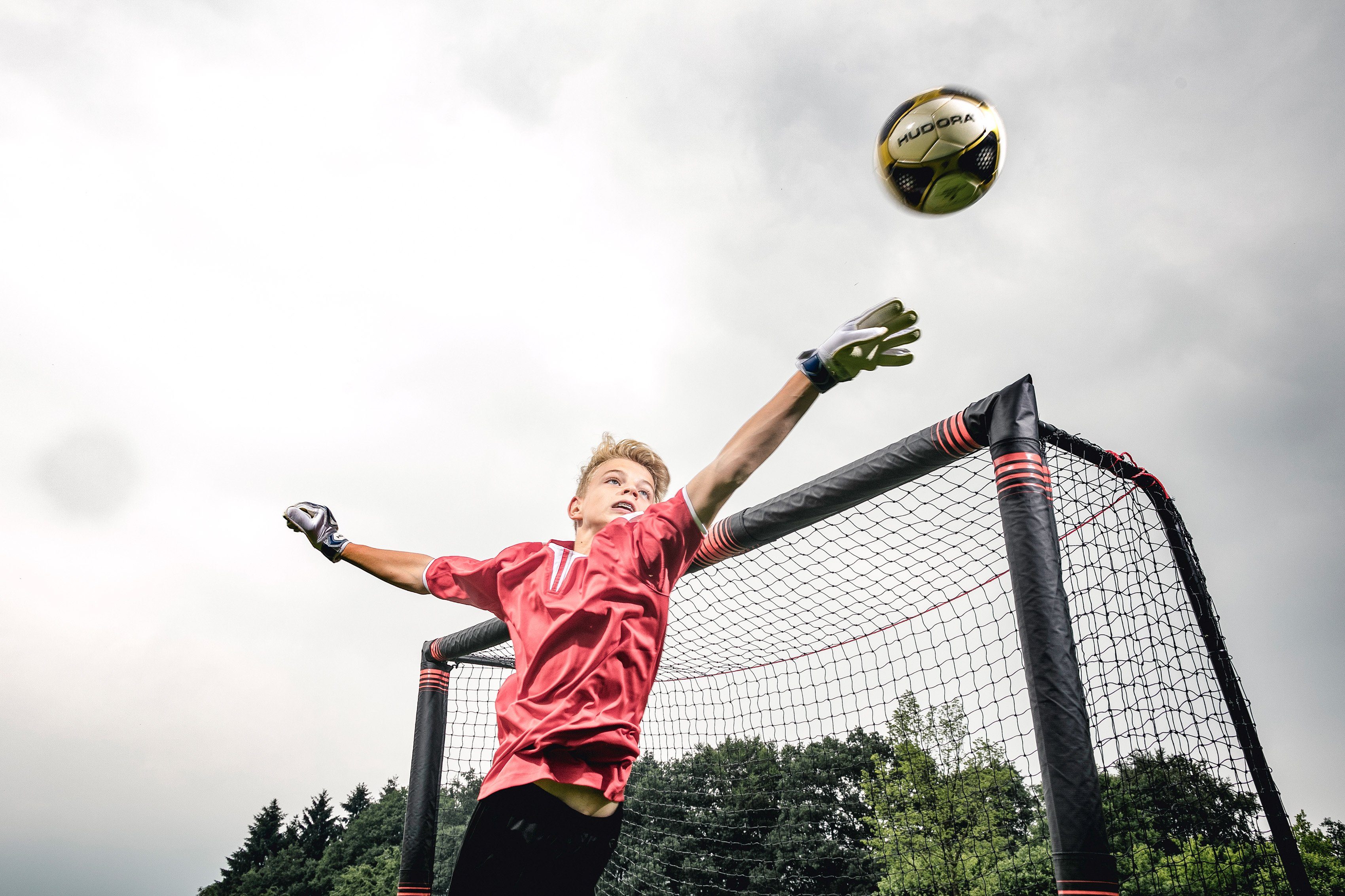 Hudora Fußballtor Pro Tect 180/240/300
