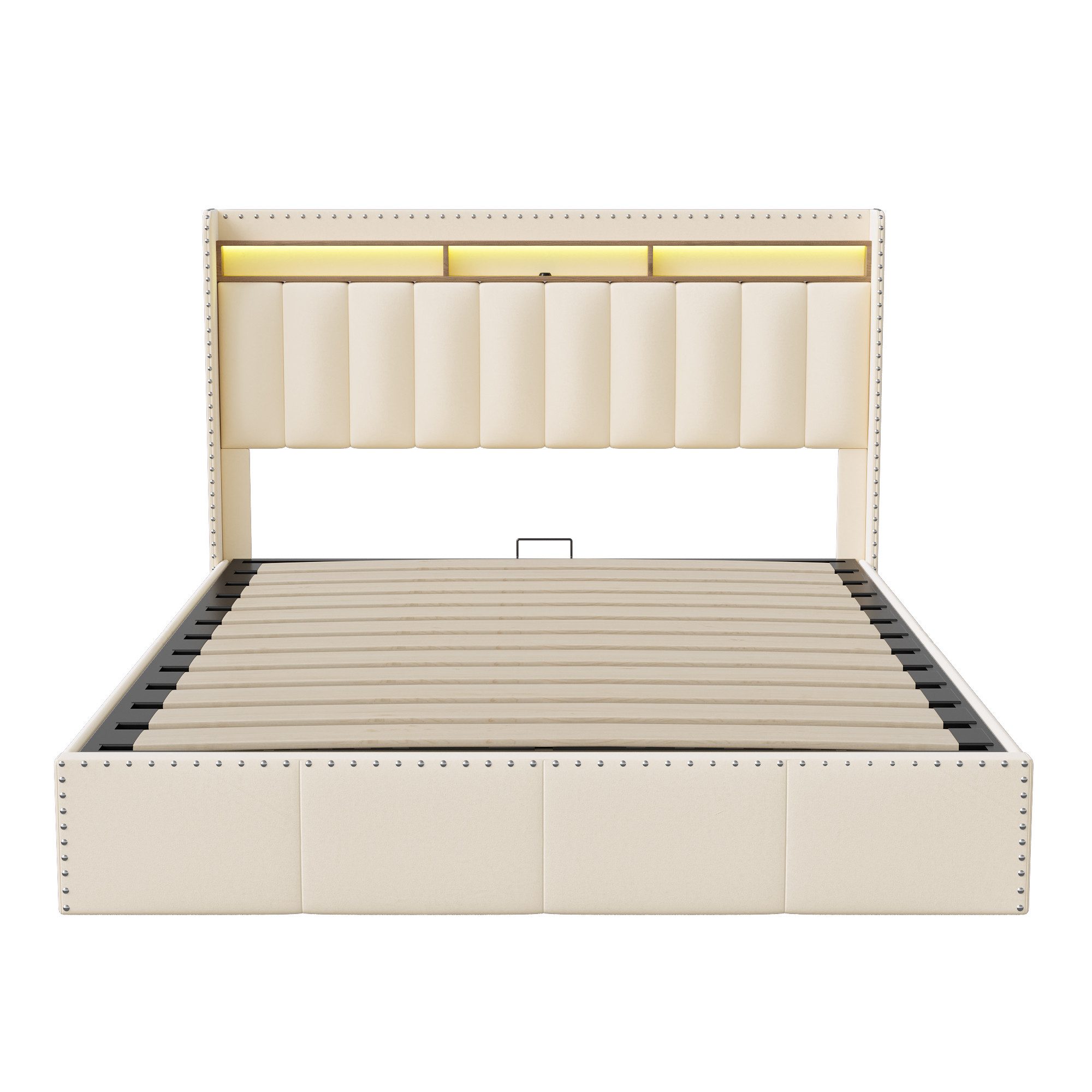 Furnishings Home Polsterbett Stauraumbett Doppelbett Jugendbett günstig online kaufen