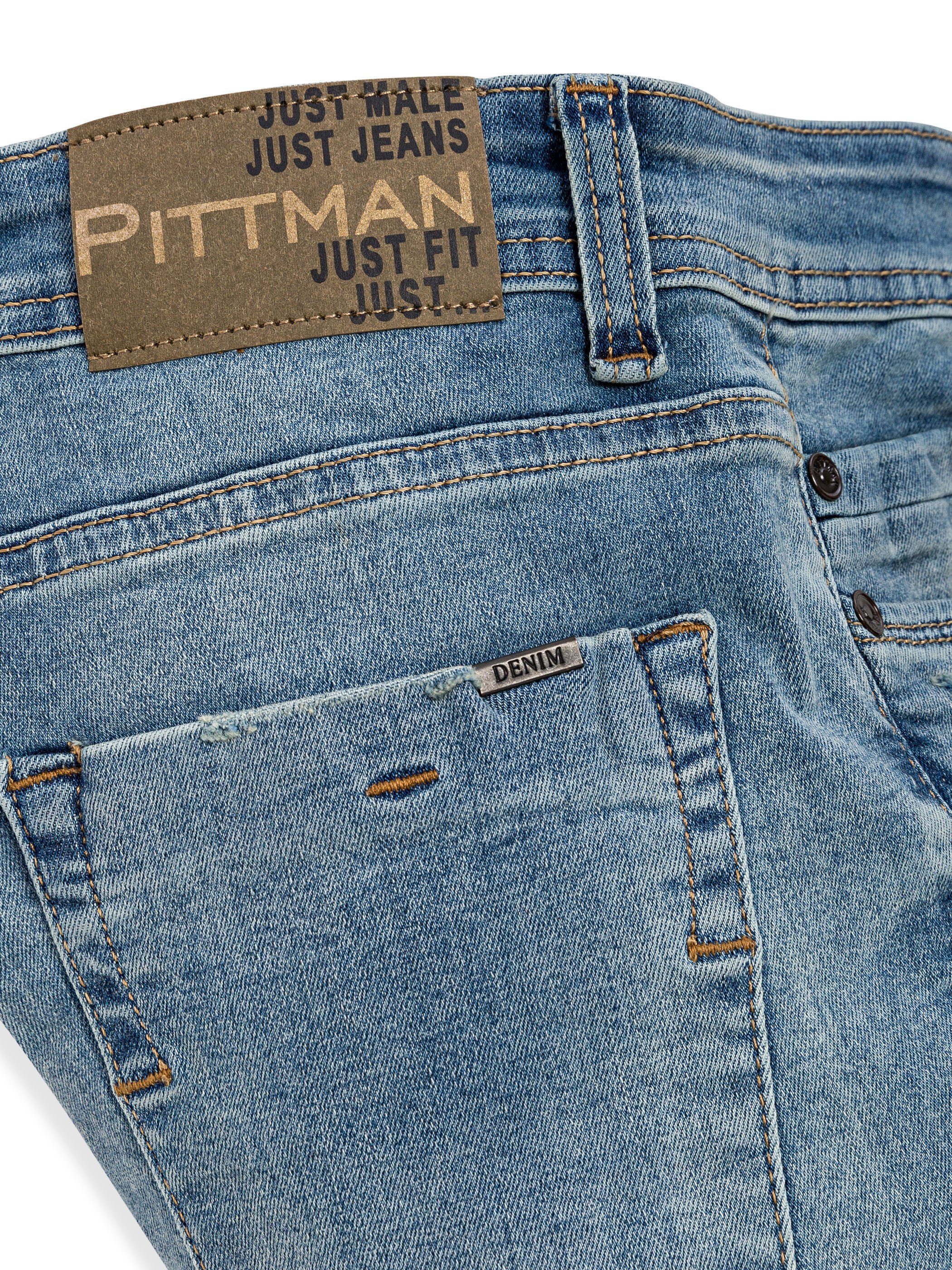 Pittman Destroyed-Jeans Sky Ragner captain (193922)