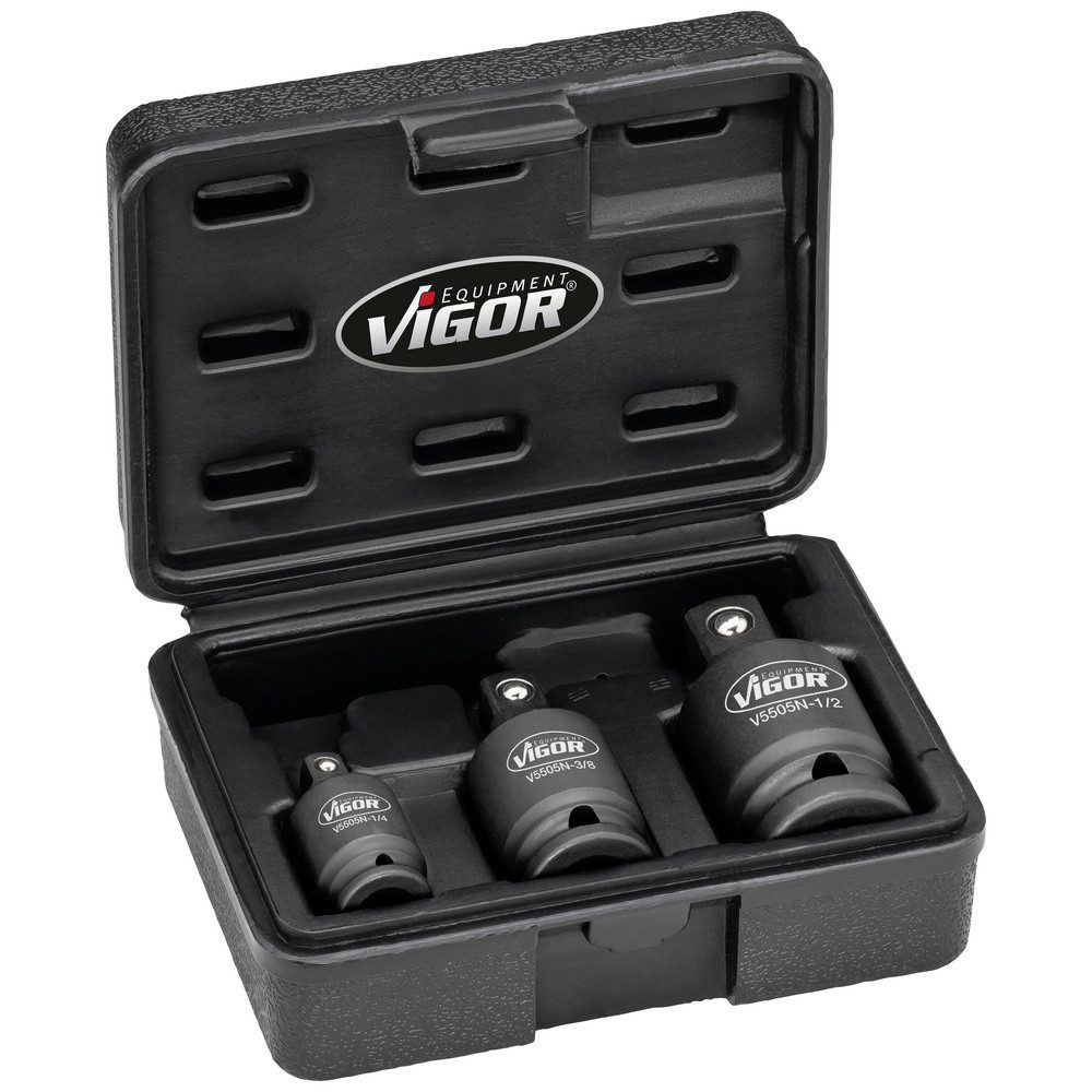 VIGOR Торцевой ключ Vigor V5505N Kraft-Steckschlüsseleinsatz-Set Antrieb 1/2" (12.5 mm)