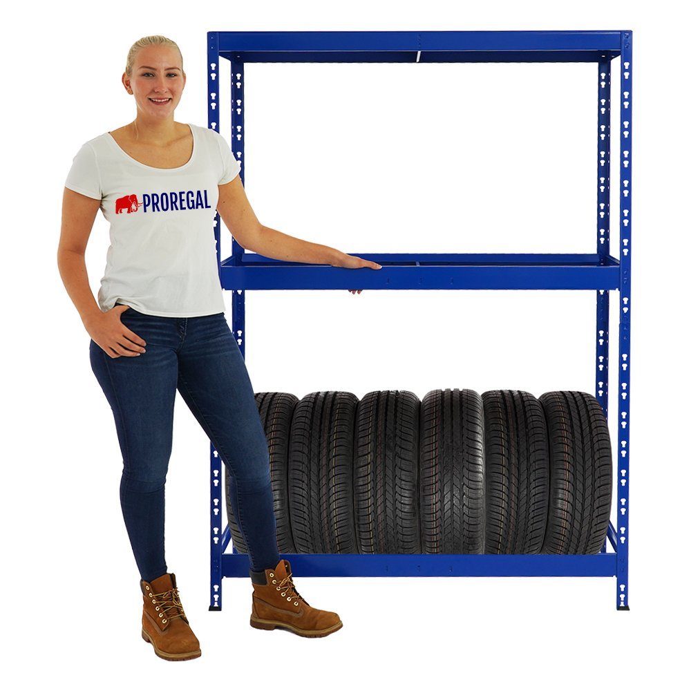 PROREGAL® Standregal Reifenregal Tiger, HxBxT 180x130x50cm, günstig online kaufen
