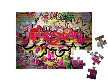 puzzleYOU Puzzle Graffiti Art Design, 48 Puzzleteile, puzzleYOU-Kollektionen Graffiti