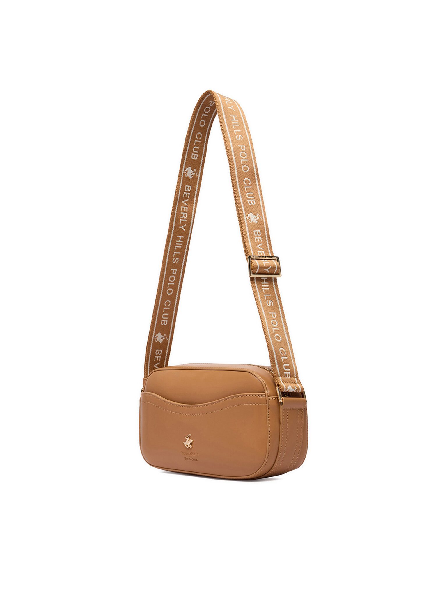 BEVERLY HILLS POLO CLUB Handtasche Beverly Hills Polo Club Damenhandtasche Braun BEVERLY HILLS POLO CLUB-