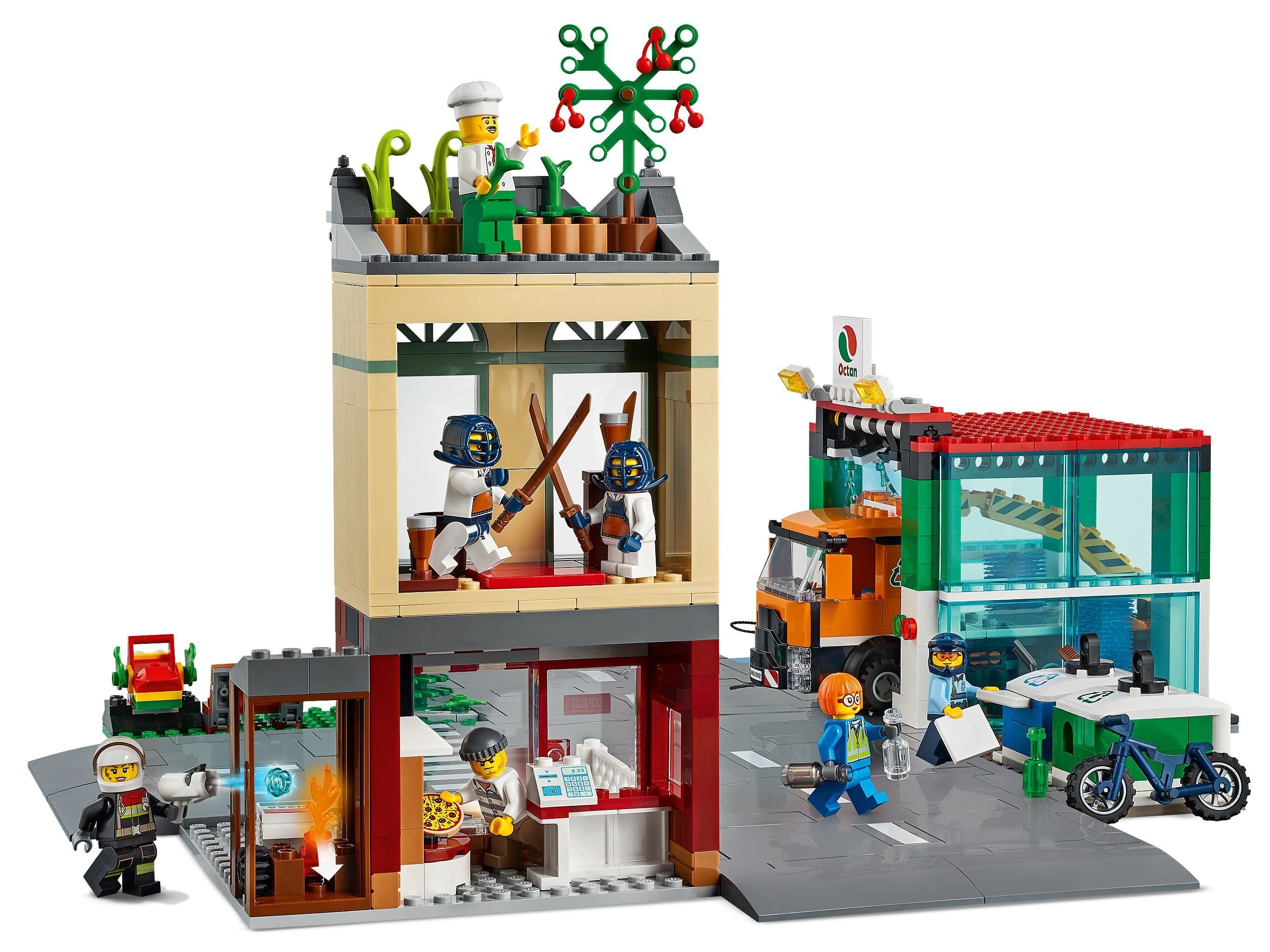 LEGO® Konstruktionsspielsteine LEGO® City - Stadtzentrum, St) 790 (Set