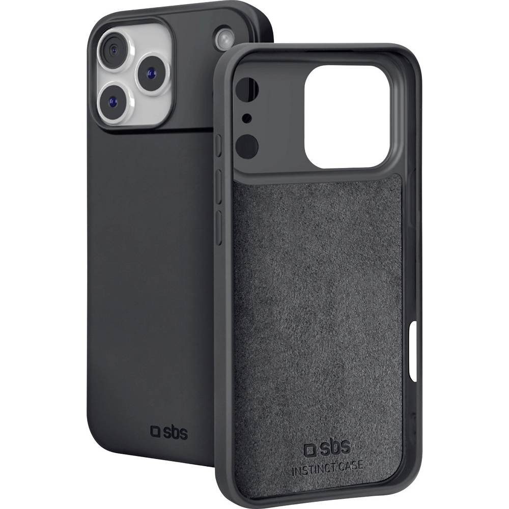 sbs Handyhülle Instinct Backcover Apple iPhone 18 Pro, iPhone 17 Pro Schwarz