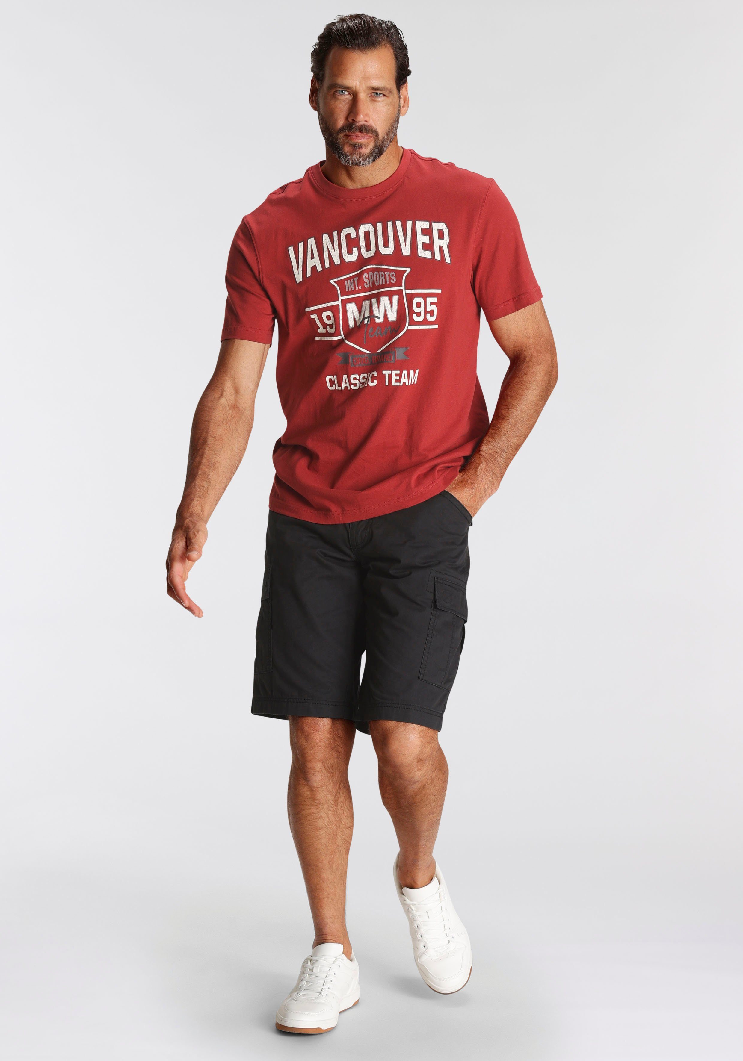 Man's World T-Shirt Kurzarm, bedruckt, Rundhalsausschnitt, aus Baumwolle – Bild 5 von 5