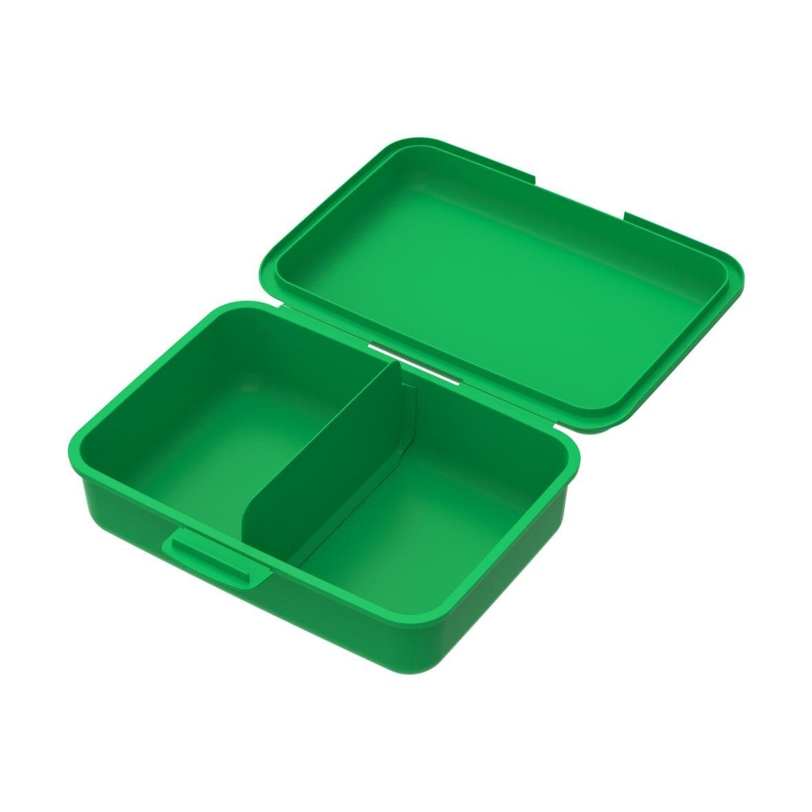 elasto Lunchbox "School-Box" 850 ml Vorratsdose mit Trennschale Made in Germnay