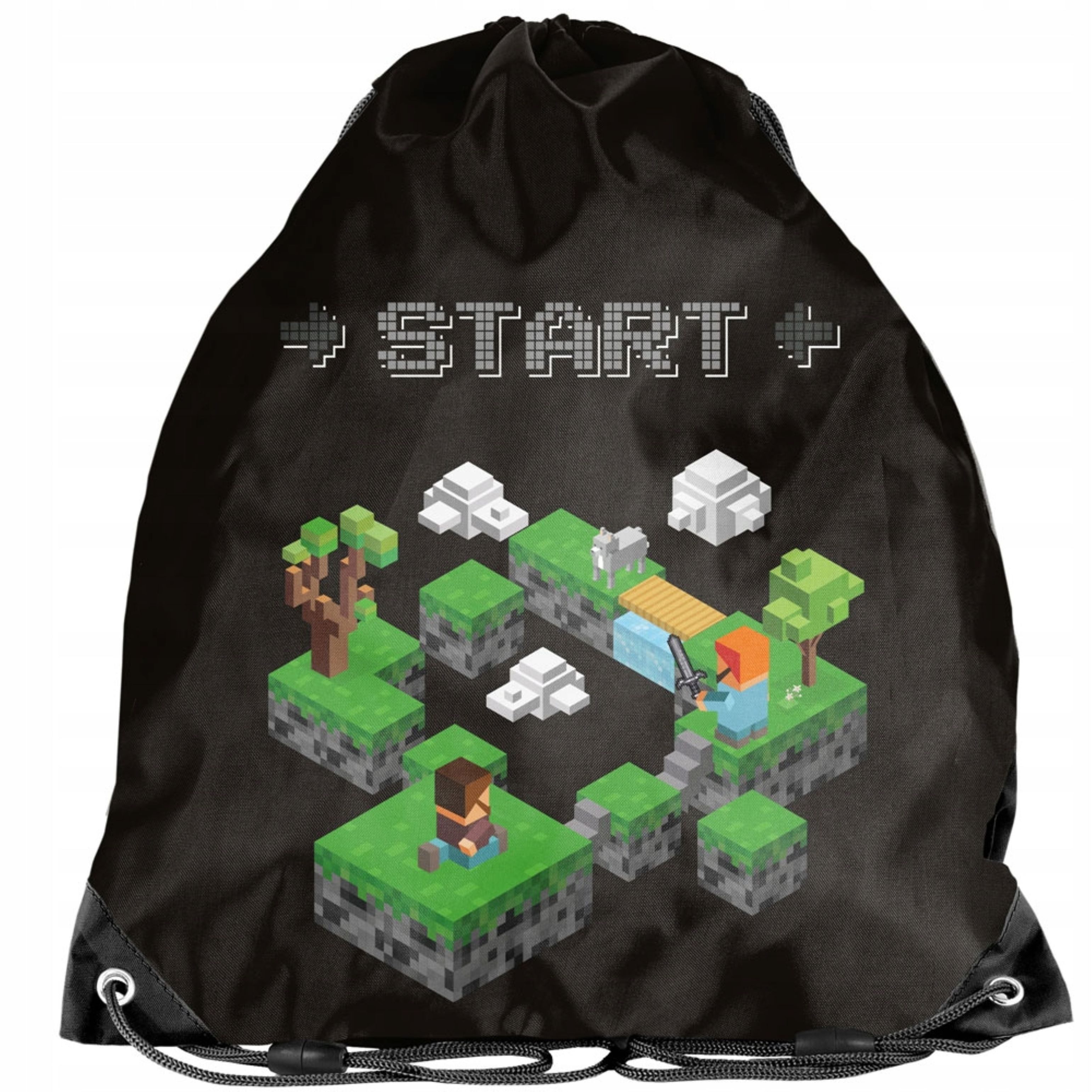 Turnbeutel Paso Turnbeutel für Kinder – Gaming Pixel Design