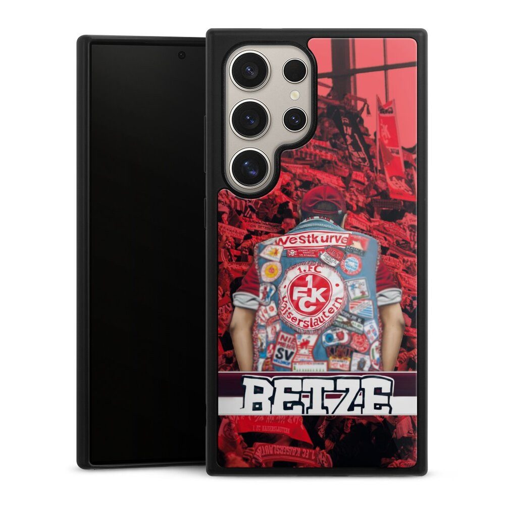 DeinDesign Handyhülle 1. FC Kaiserslautern 1. FCK Offizielles Lizenzprodukt 1.FCK Betze, Samsung Galaxy S24 Ultra Gallery Case Glas Hülle