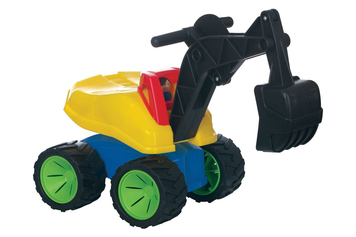 GOWI Spielzeug-Aufsitzbagger Giant Bagger