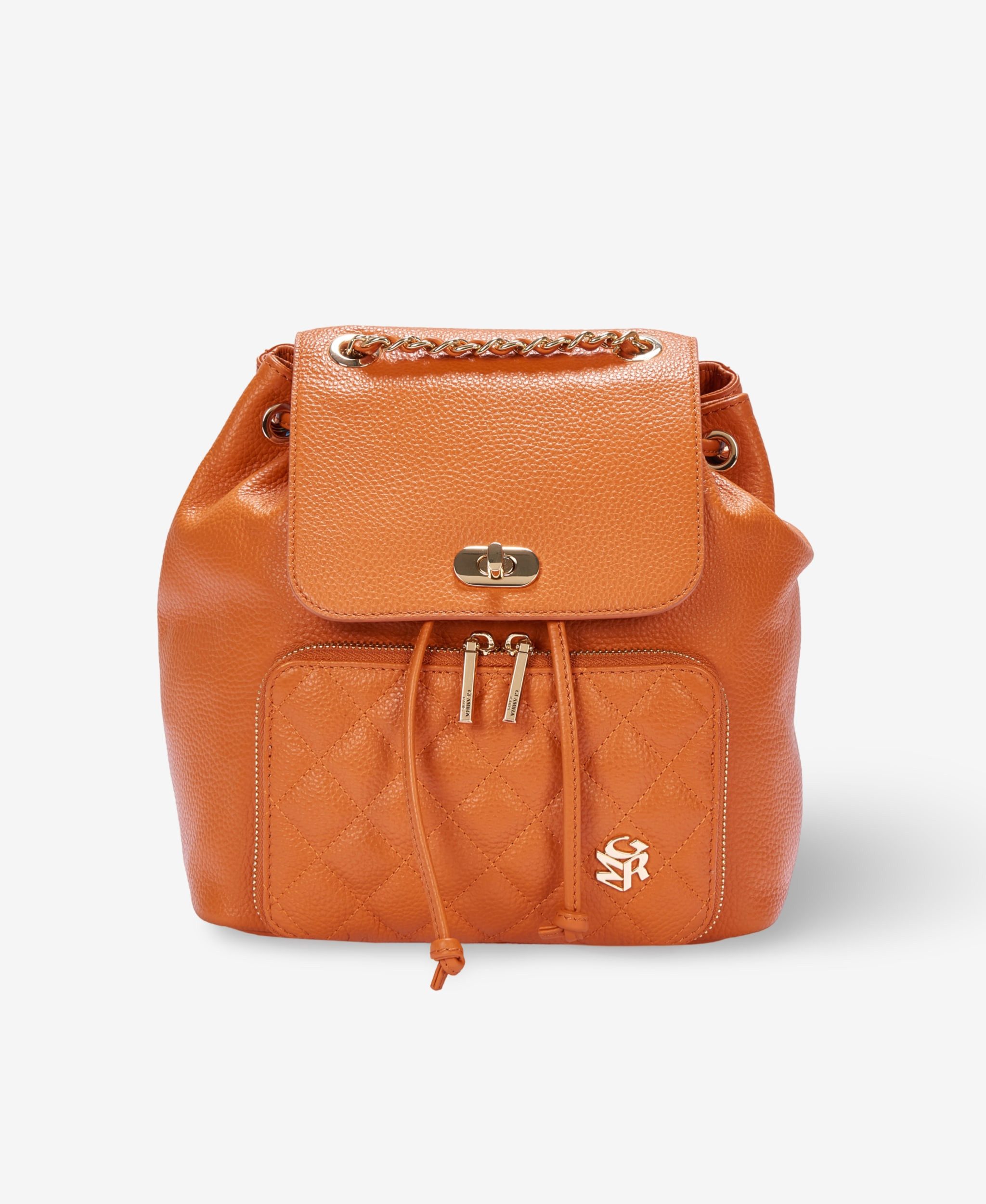 GLAMIRA Gürteltasche UrbanFlow Orange Rucksack (1-tlg), echt Leder