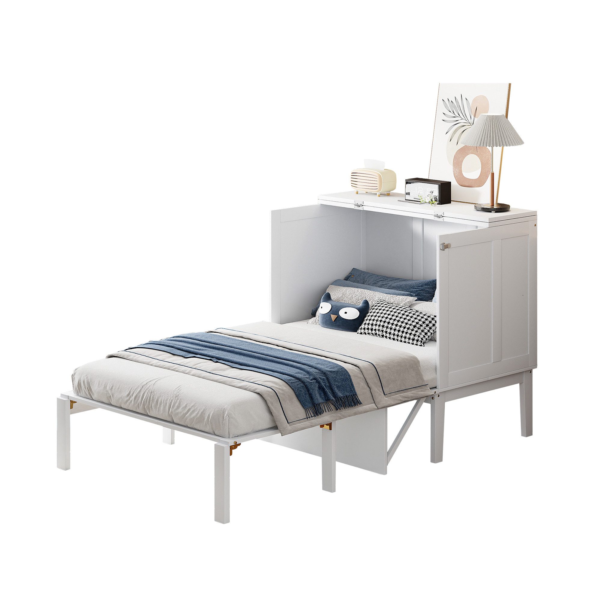 Funktionsbett Doppelbett Kinderbett Holzbett Schrankbett Schrankbett