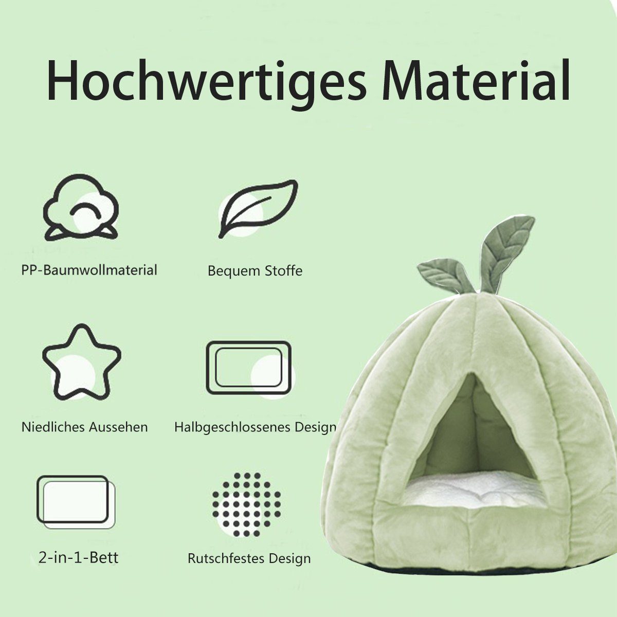 XDeer Tierbett Katzenbett Katzenhaus Katzenzelt, Hundebett günstig online kaufen