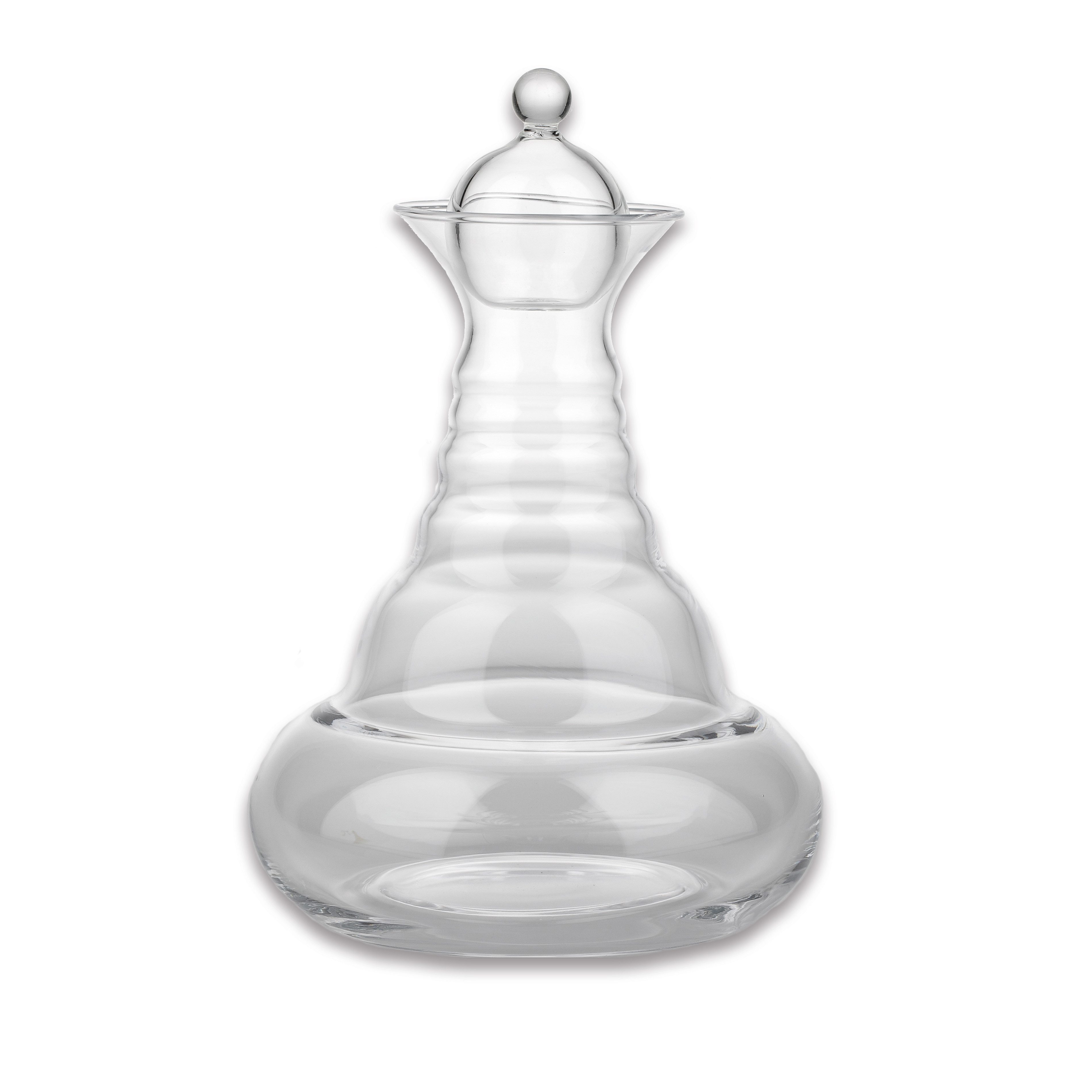 Natures-Design Wasserkaraffe Alladin 1,3l, Bleifreies Glass
