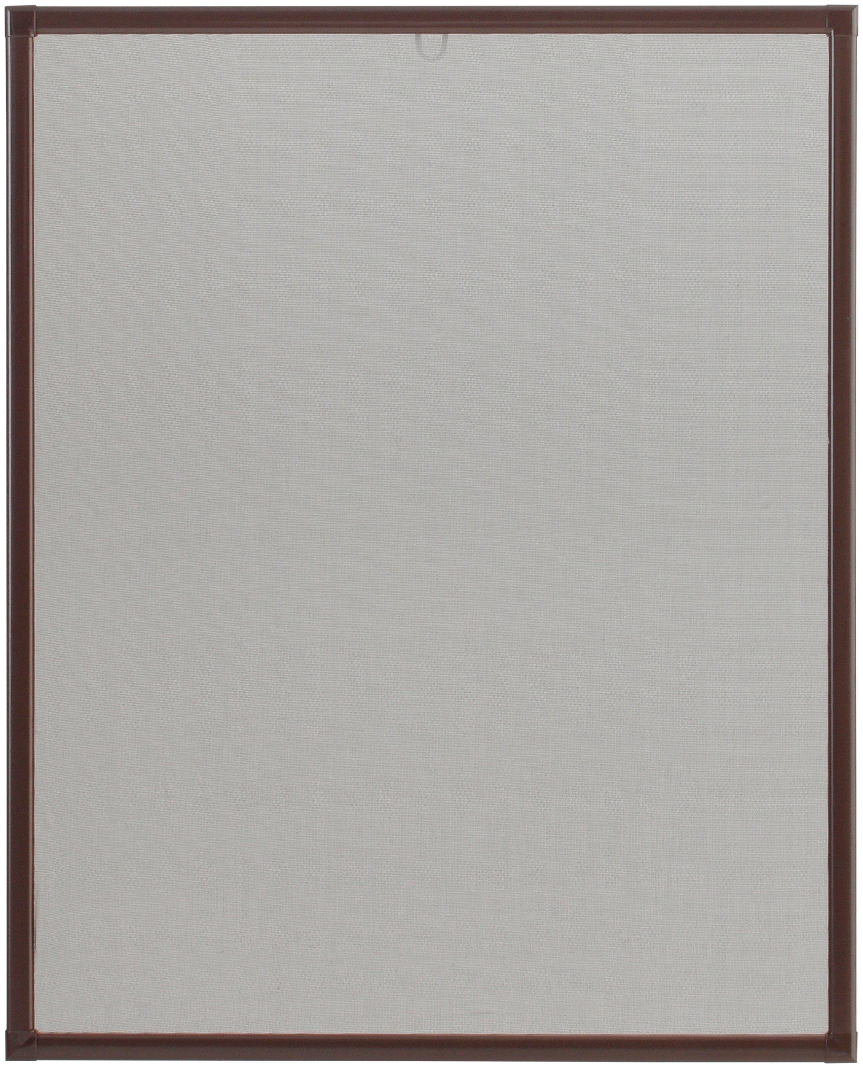 hecht international Insektenschutz-Fensterrahmen BASIC, braun/anthrazit, Bx günstig online kaufen