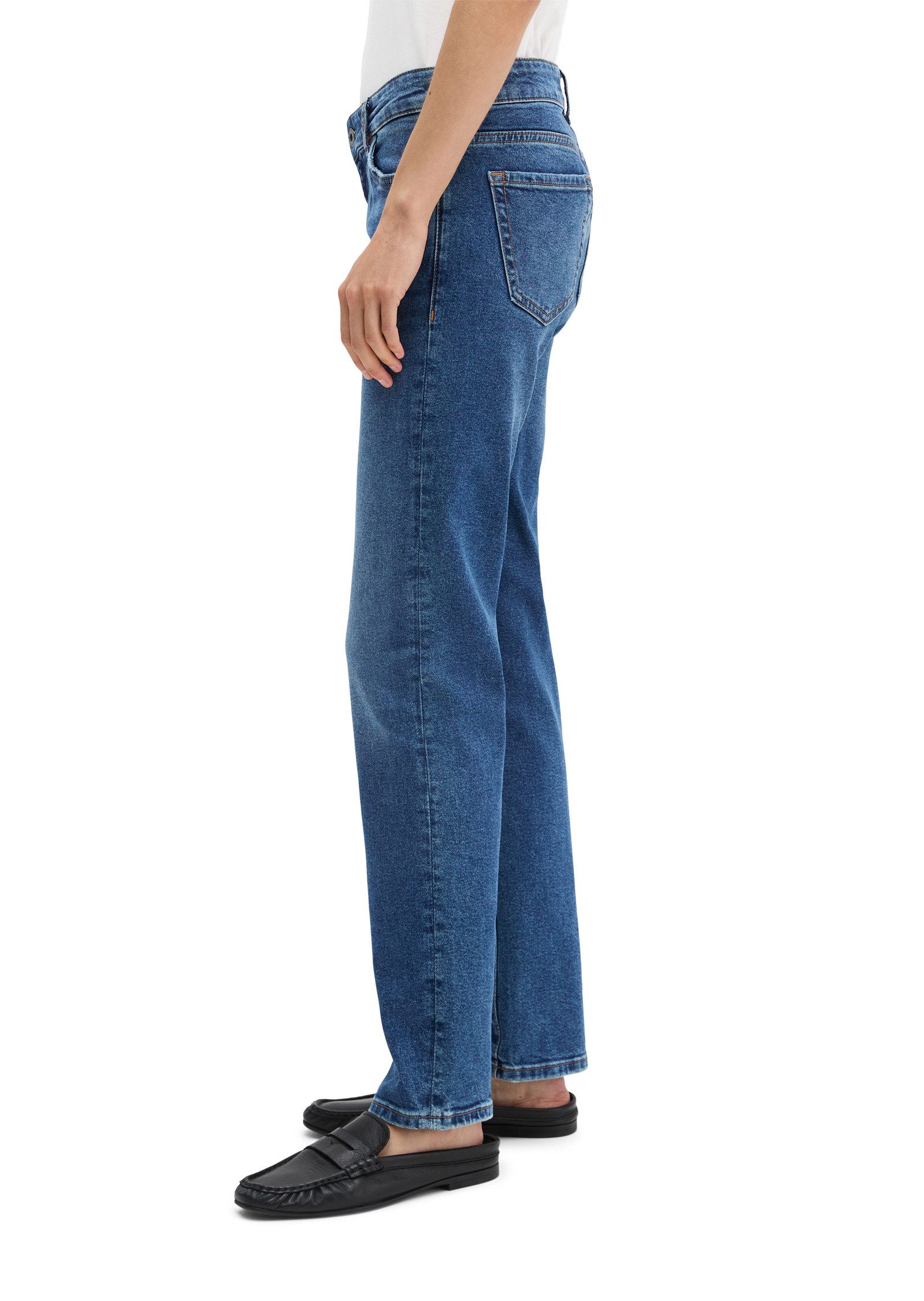 Marc O'Polo Regular-fit-Jeans aus Bio-Baumwolle-Mix
