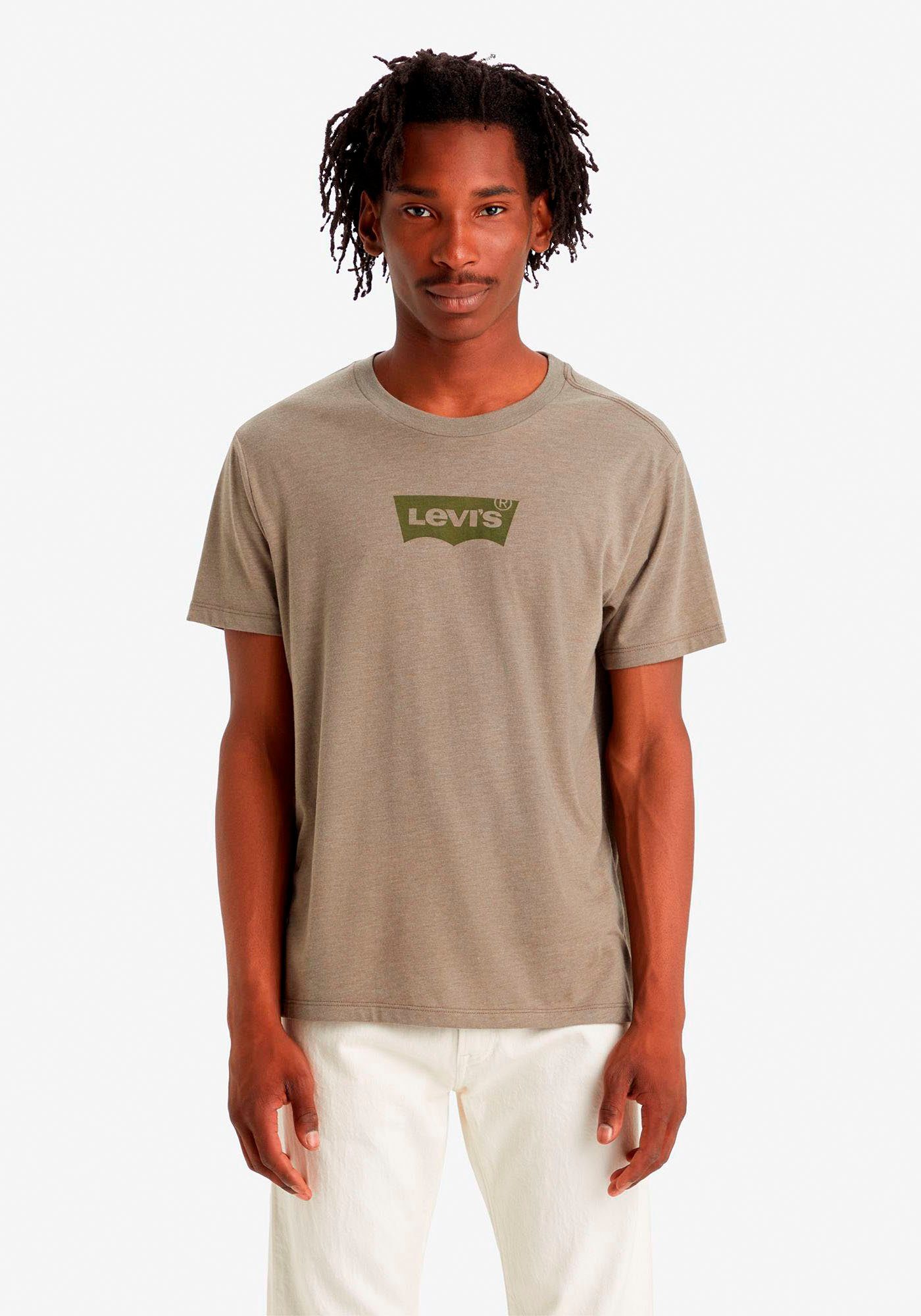 Levi's® T-Shirt CREWNECK TEE mit Logo-Front-Print SSNL BW TRI-BLEND SM