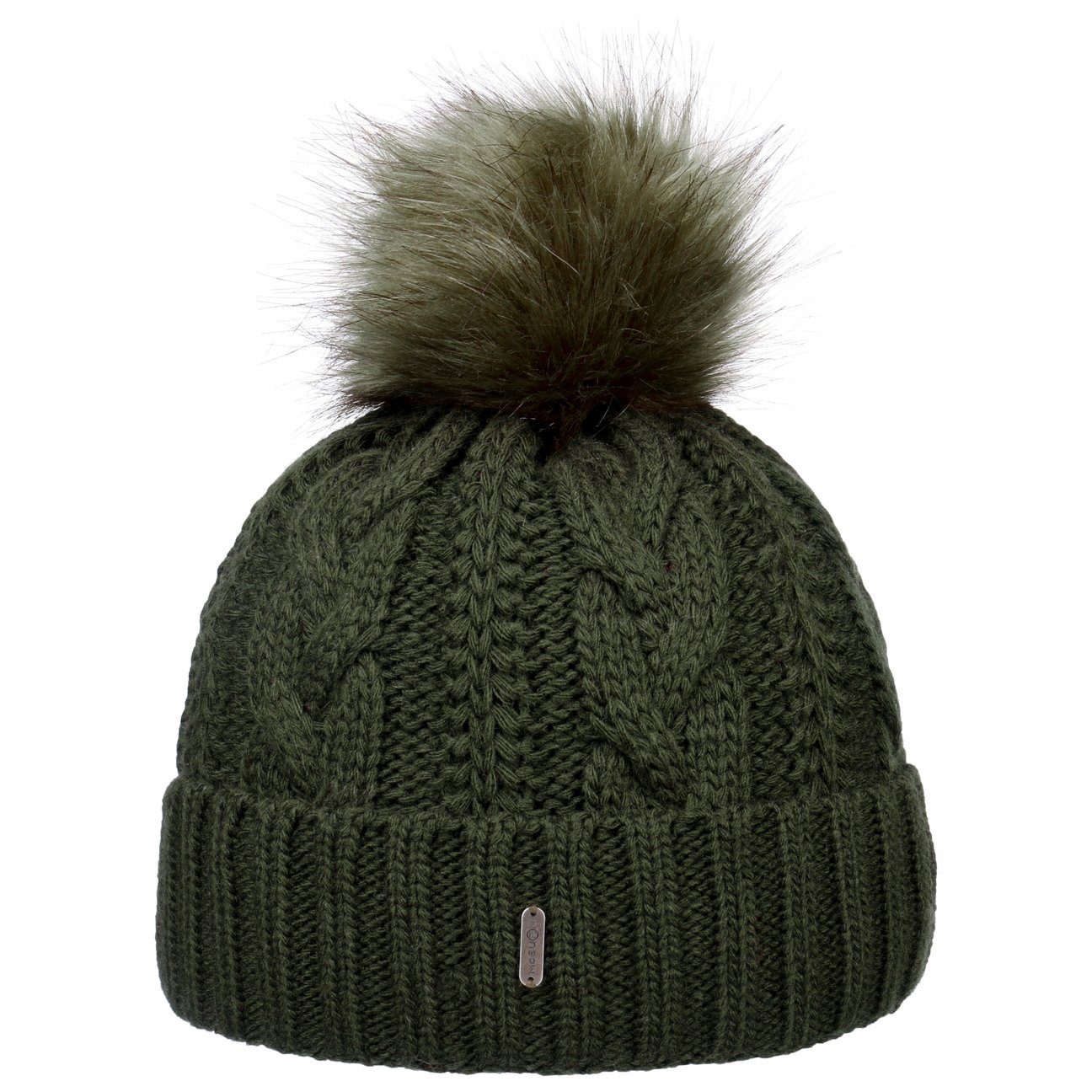 McBurn Bommelmütze (1-St) Bommelmütze mit Umschlag, günstig online kaufen