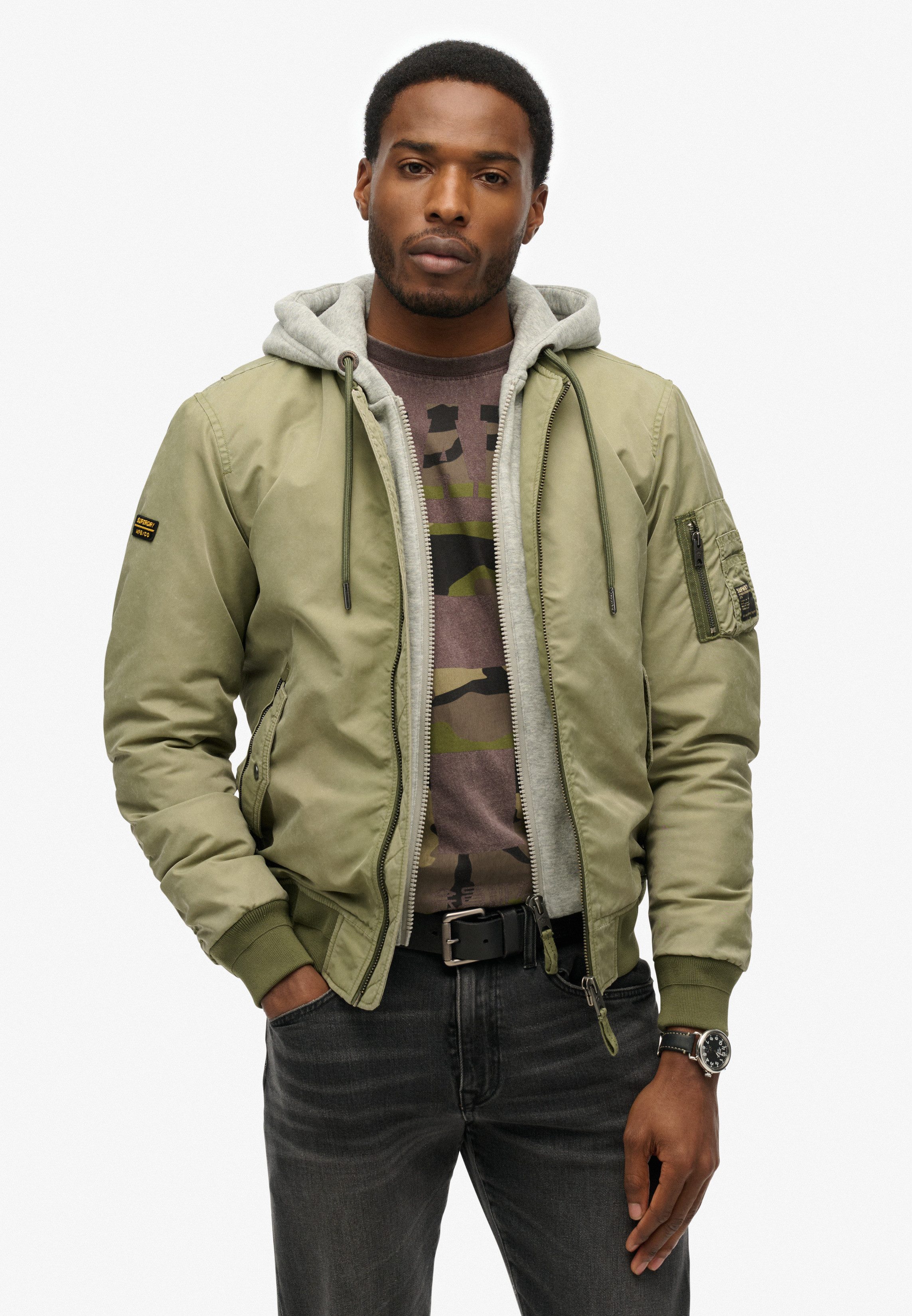Superdry Parka MILITARY MA1 BOMBER JACKET günstig online kaufen