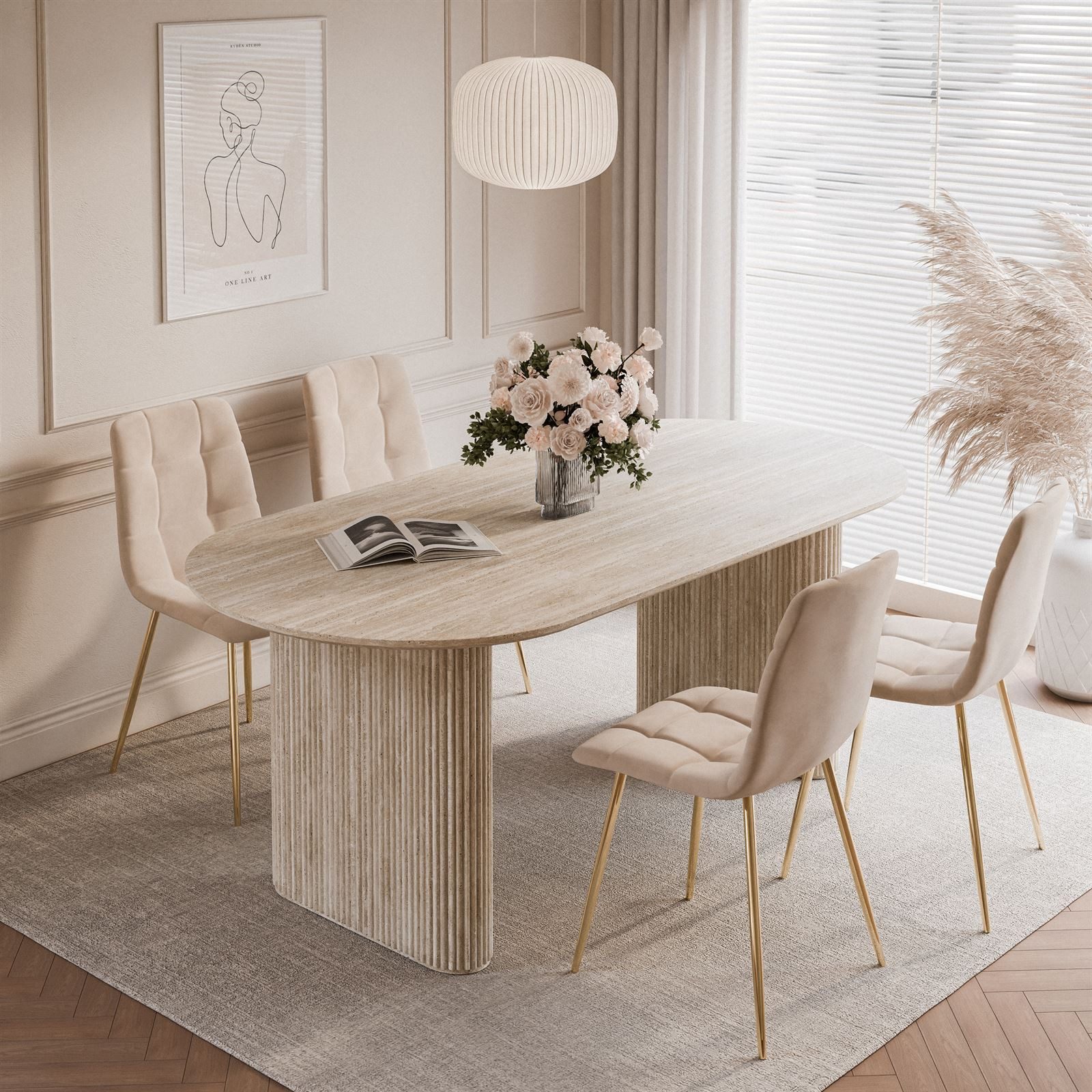 yourhouse24 Esstisch OVI 180 cm mit günstig online kaufen