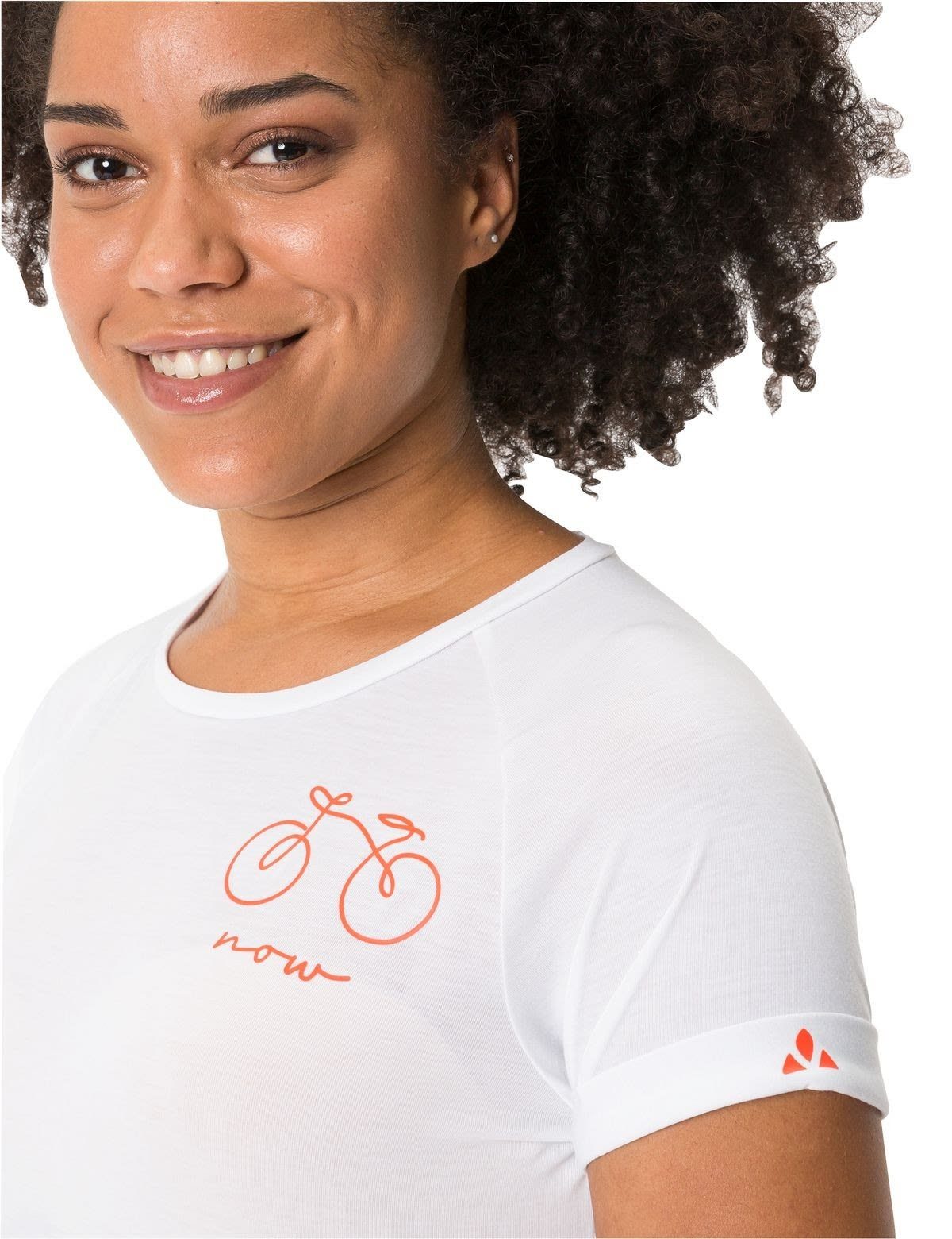 VAUDE T-Shirt Vaude Womens 2 White Kurzarm-Shirt T-shirt Damen Cyclist
