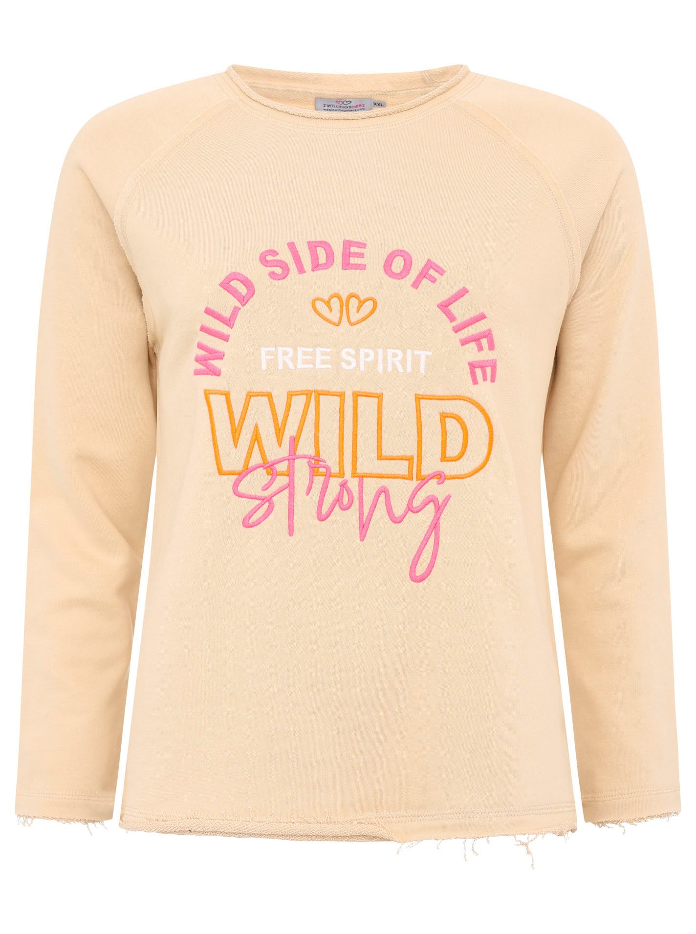 Zwillingsherz Sweatshirt "Wild Side Of Life" günstig online kaufen