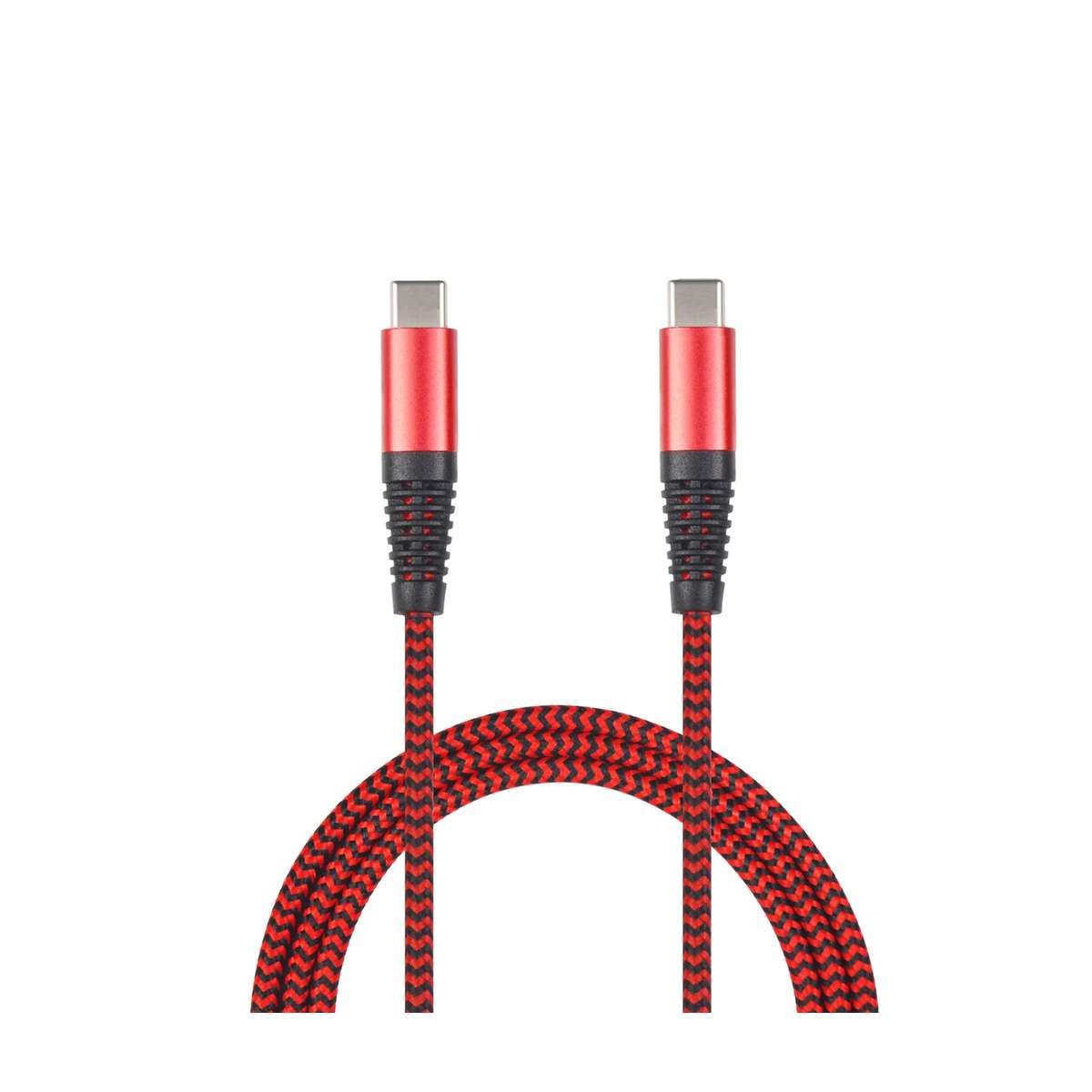 2GO 2GO 797195 USB Kabel USB 3.2 Gen 1 (3.1 Gen 1) 1 m USB C Rot USB-Kabel