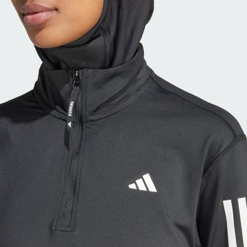 adidas Performance Laufshirt OWN THE RUN HALF-ZIP OBERTEIL