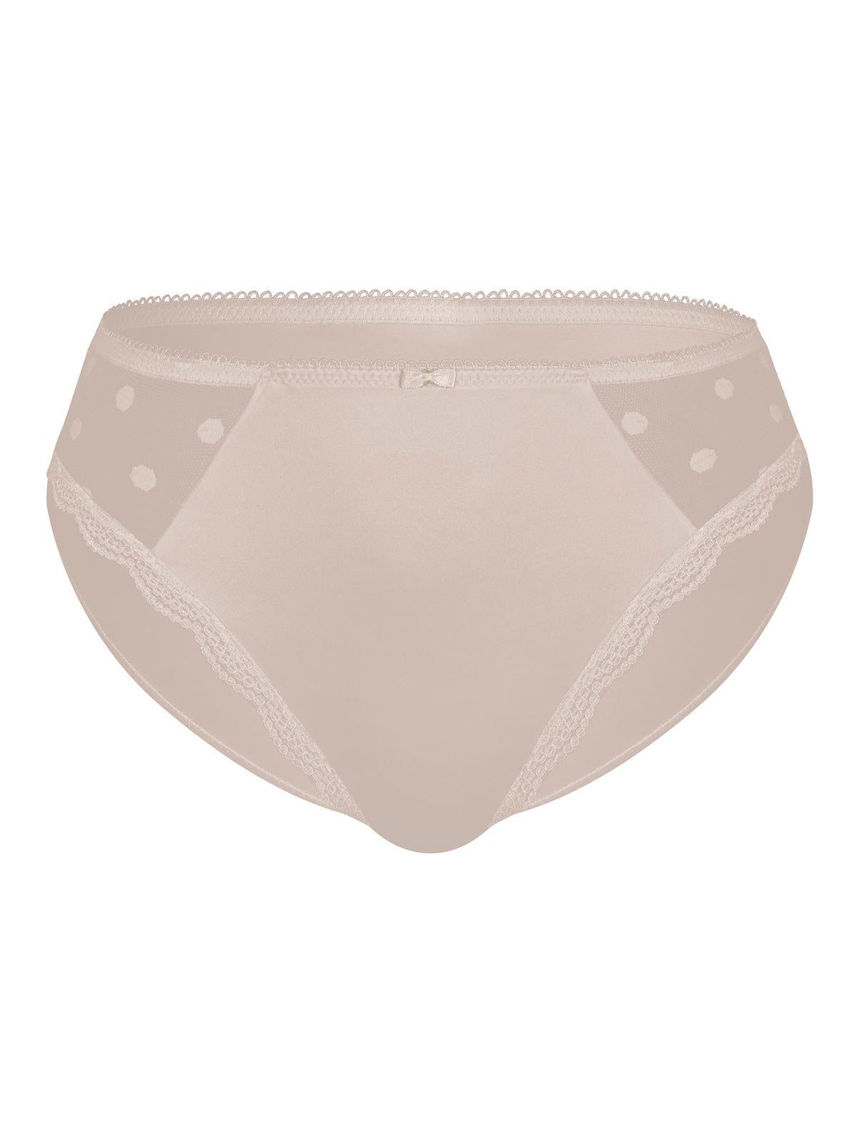 Bikinislip Slip Beige (Stück, Damen Light 1-St) Zwickel Sassa