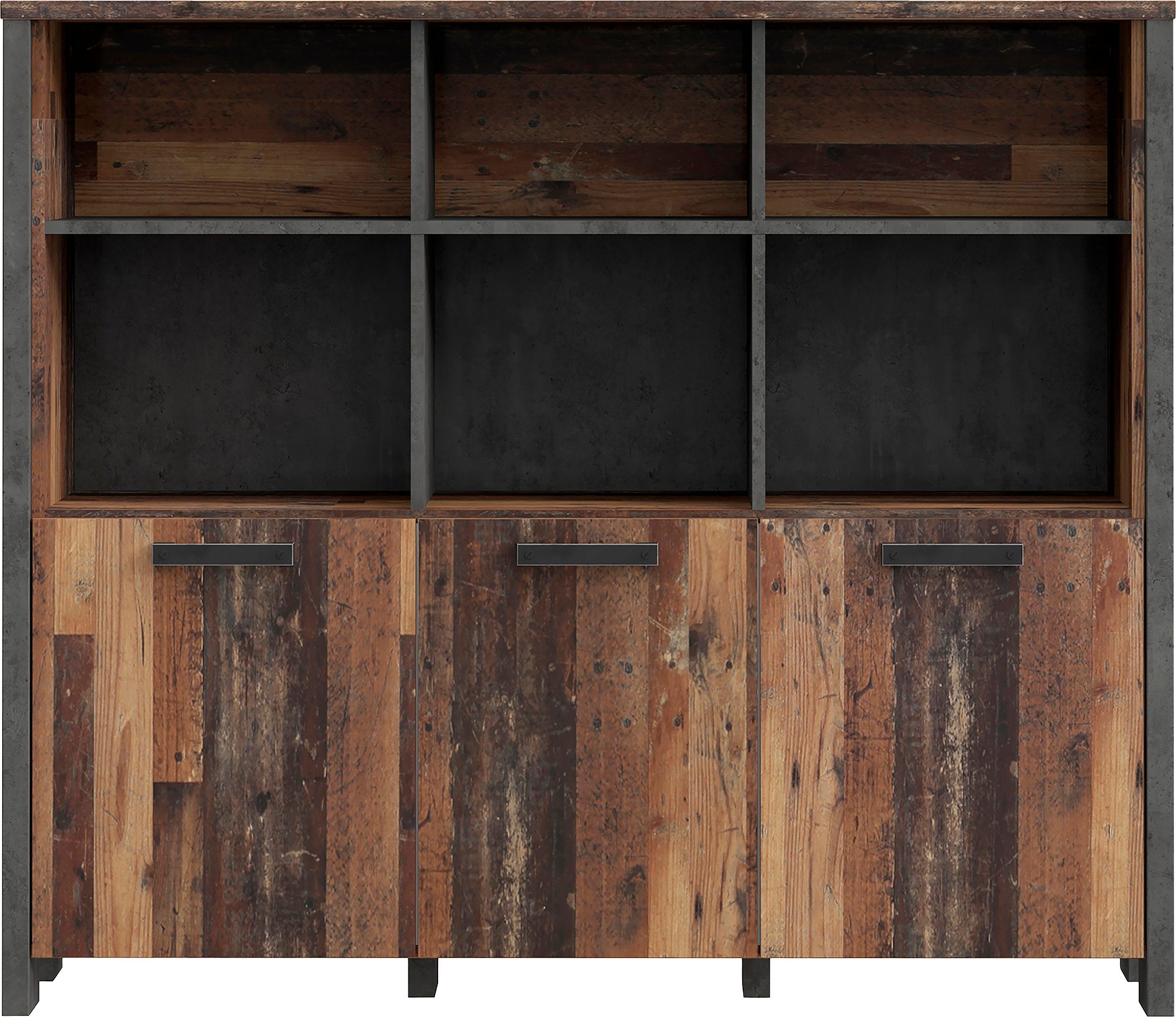 FORTE Highboard Clif, Höhe ca. 118 cm
