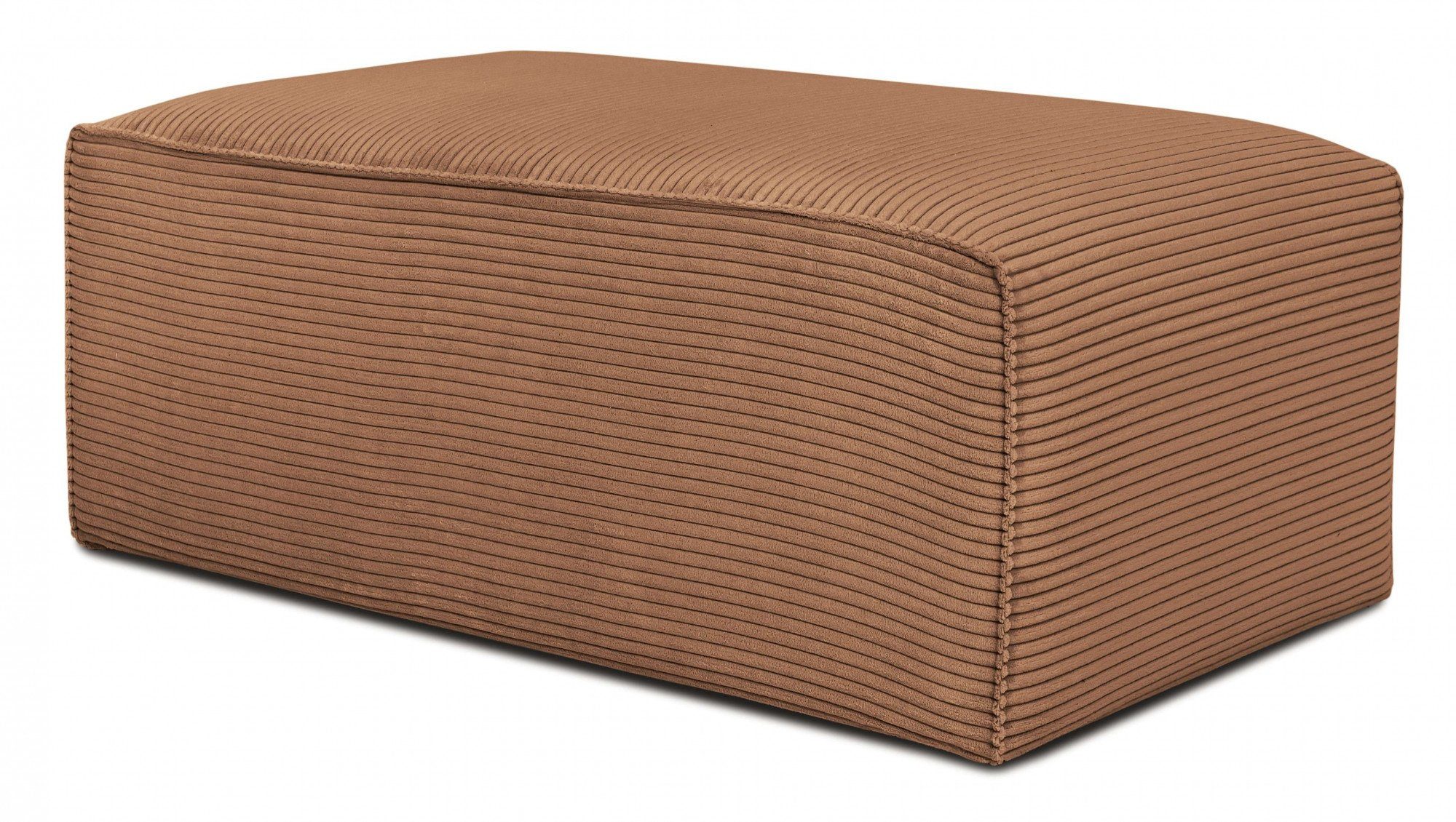 OTTO home Polsterhocker Clayton Breite 96 cm, in einem trendigen Cord-Bezug
