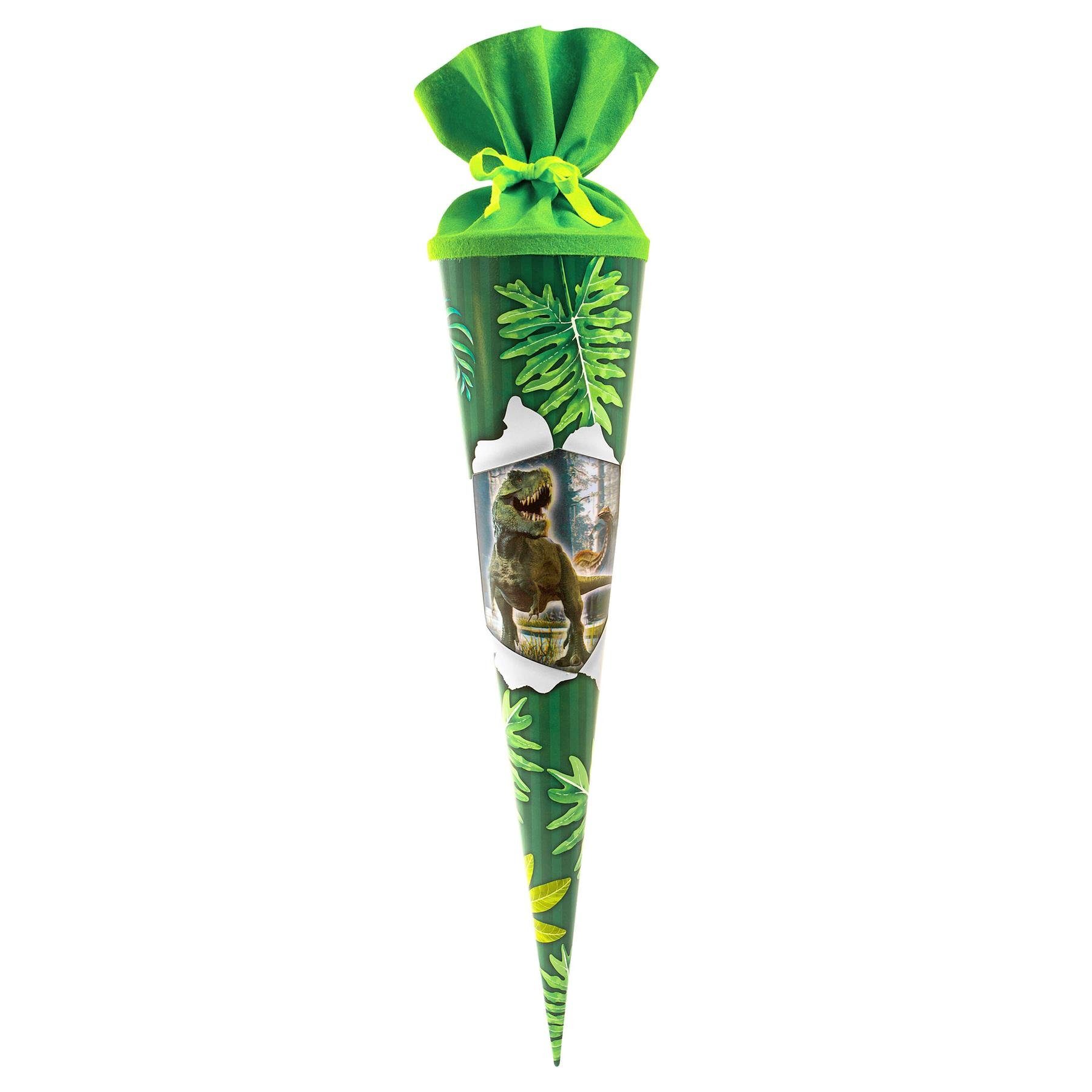Goldbuch Schultüte Goldbuch Schultüte 3D T-Rex - 70cm, Verschluss Filz