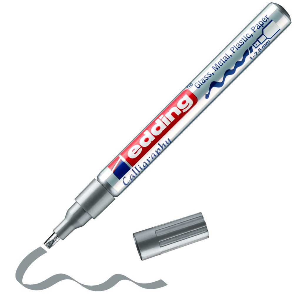 edding Kalligraphie-Stift Glanzlack-Marker 753 Kalligraphie, Geruchsneutral