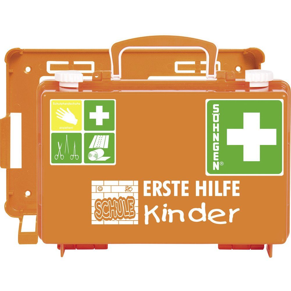 Söhngen Erste-Hilfe-Koffer Söhngen 0350100 Erste Hilfe Koffer 260 x 110 x 170 Orange